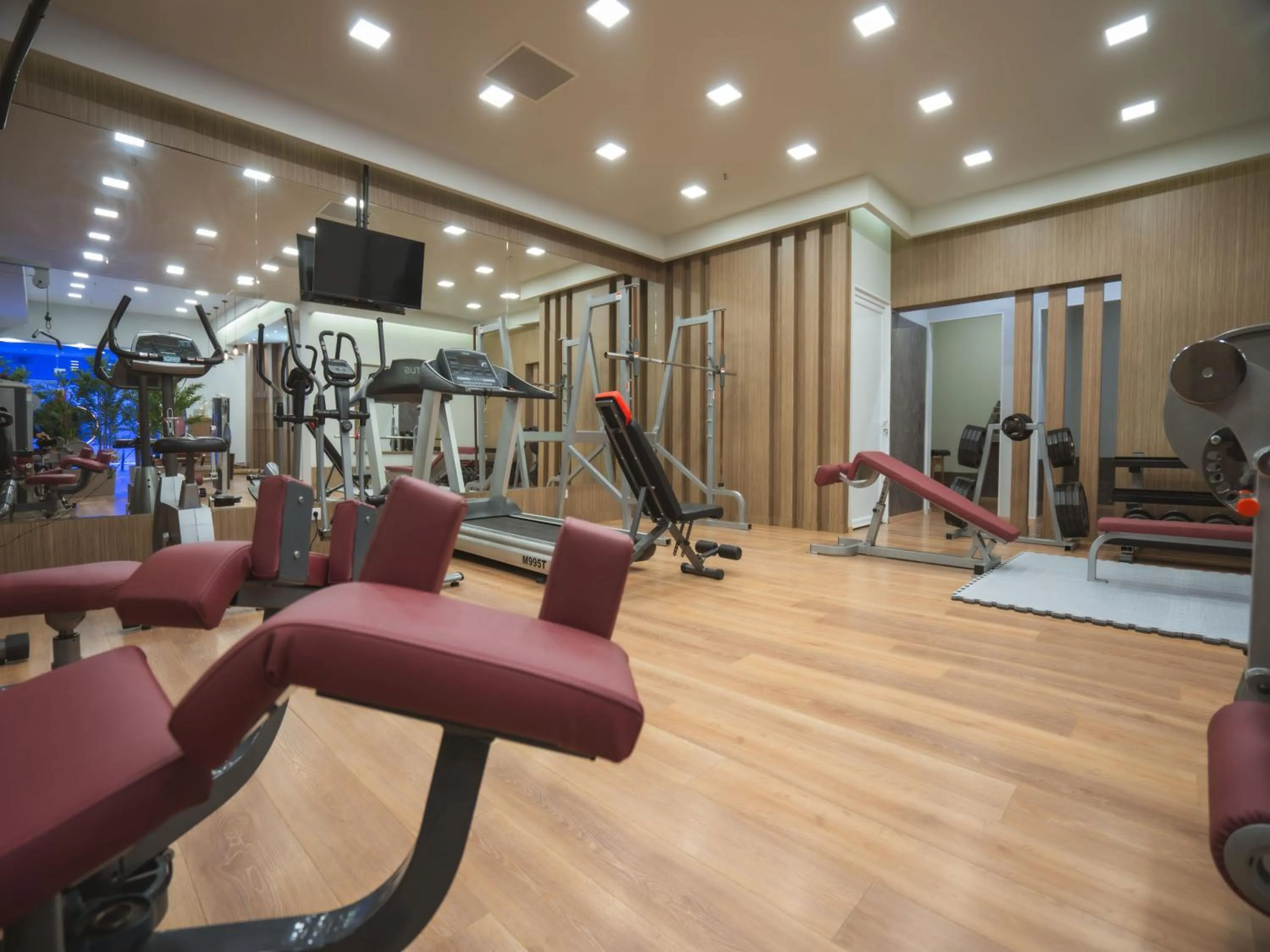 Fitness centre/facilities in Pantelidis Hotel & Spa