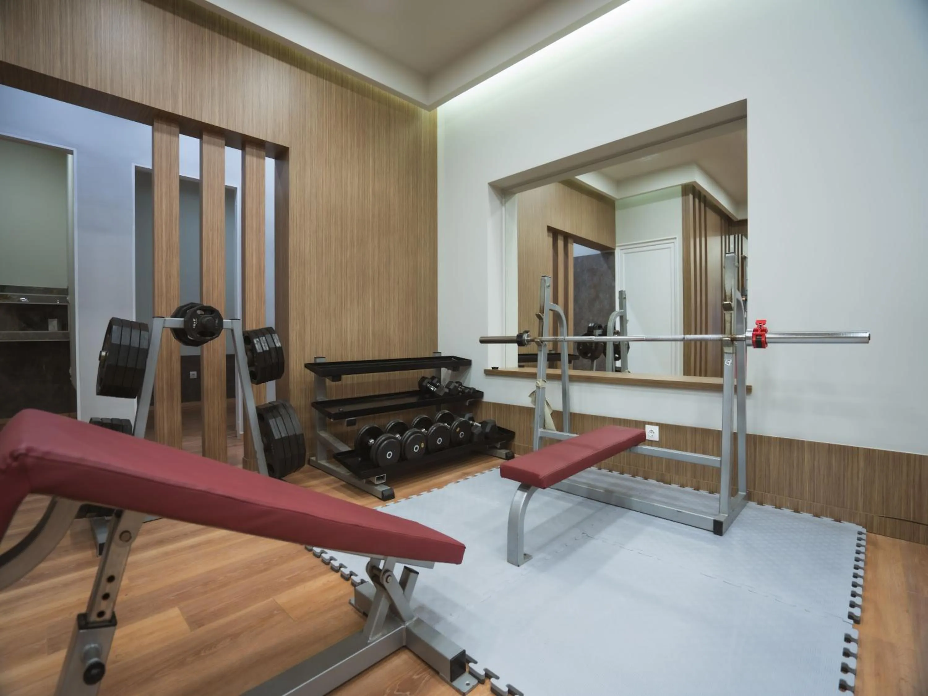 Fitness centre/facilities in Pantelidis Hotel & Spa