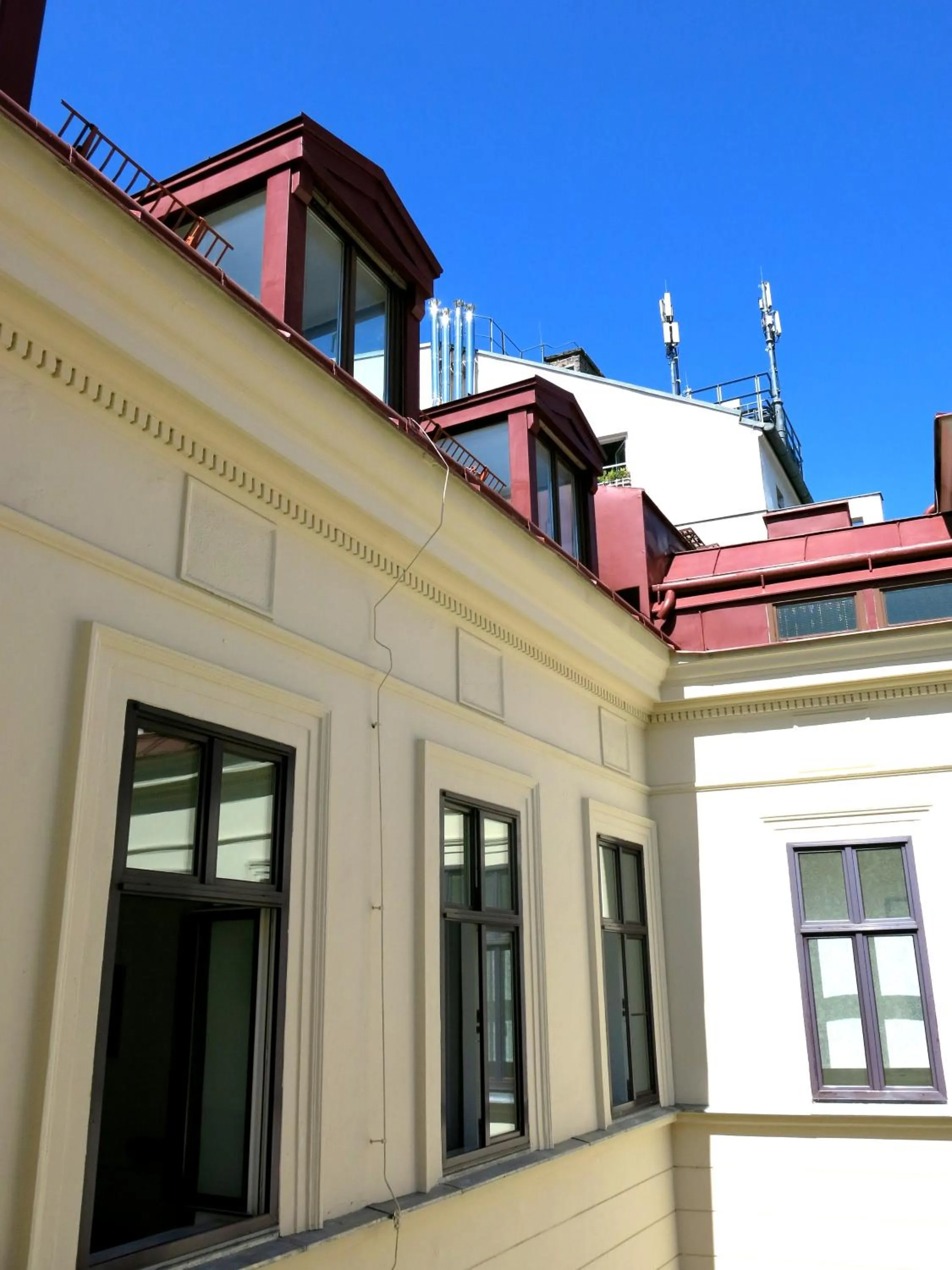 View (from property/room) in KIBI Rooms self check-in