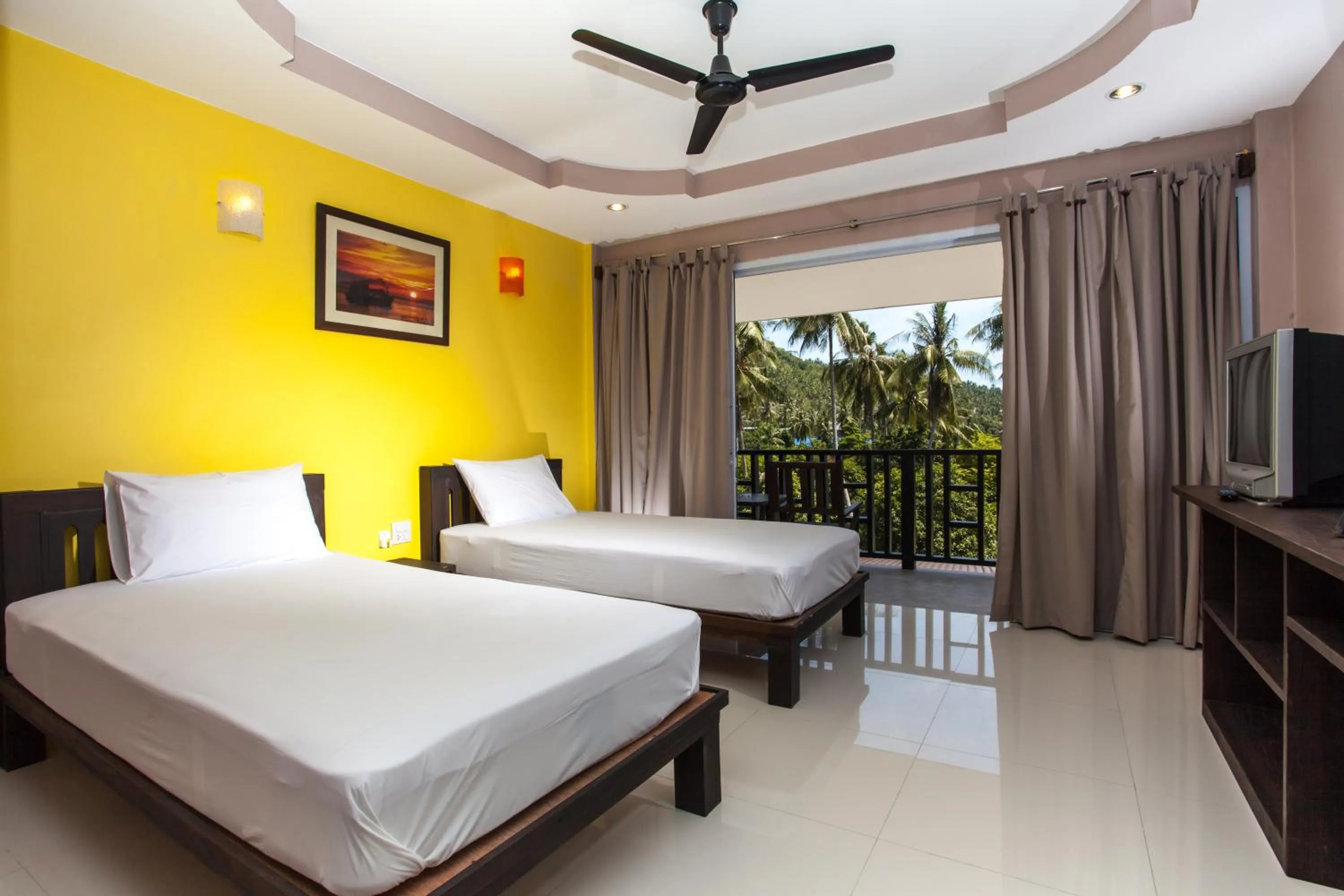 Bedroom, Bed in Baan Suan Ta Hotel