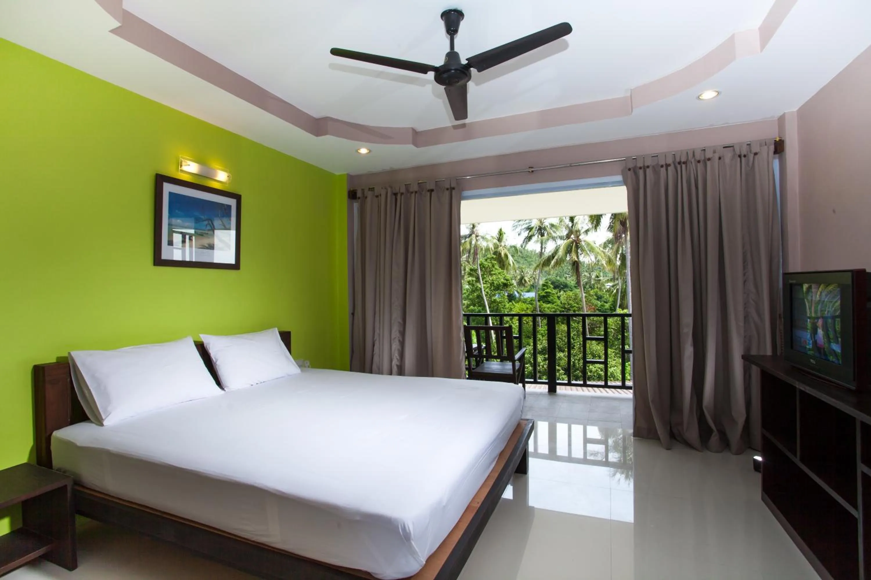 Bedroom, Bed in Baan Suan Ta Hotel