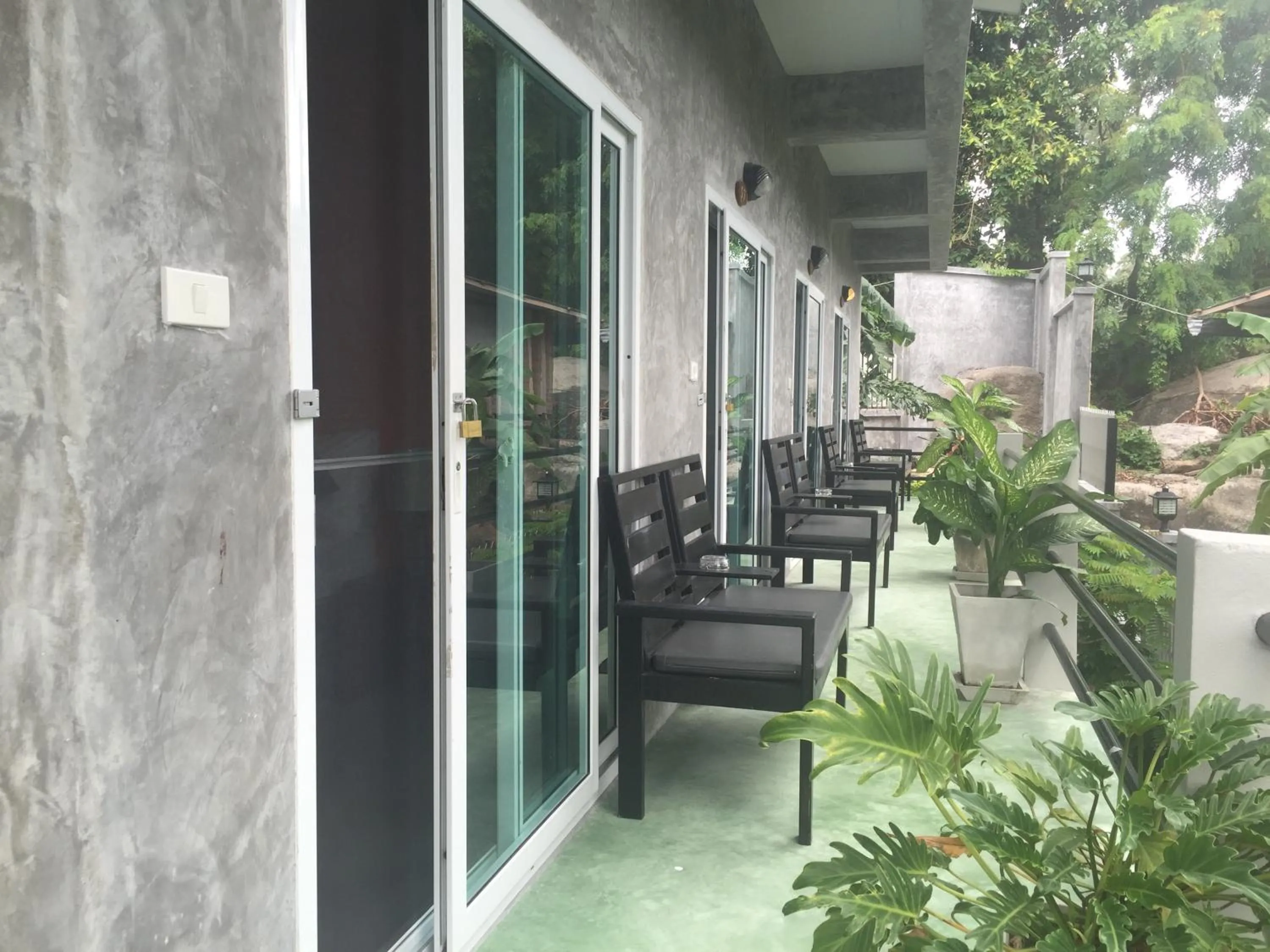 On site in Baan Suan Ta Hotel