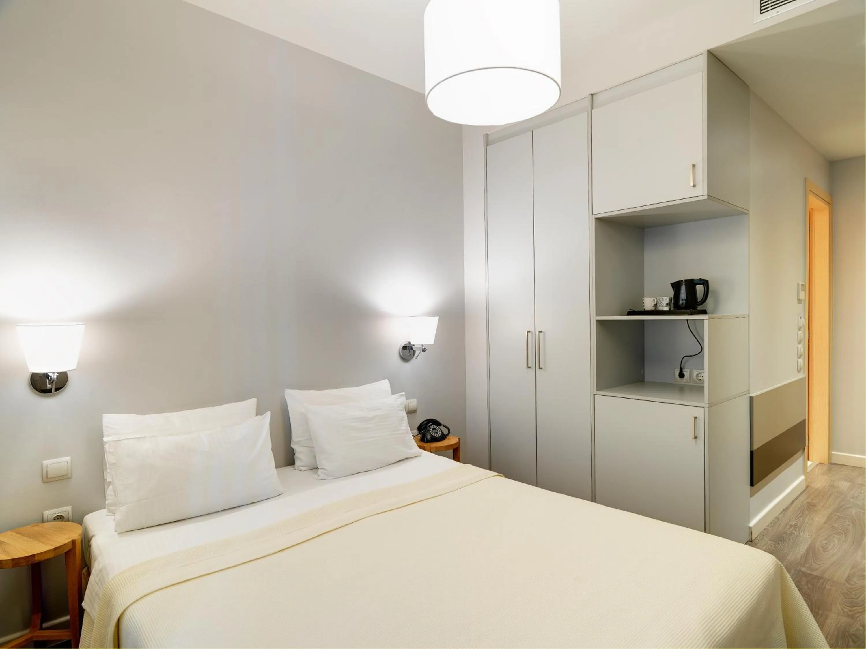 Photo of the whole room, Bed in Phidias Piraeus Hotel