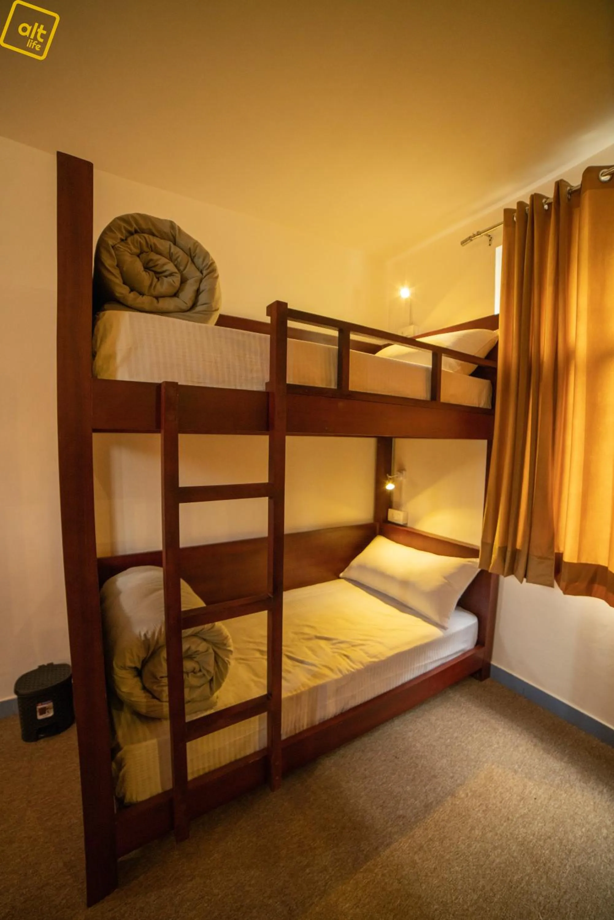 Bed in Alt Life Stays - Dharamkot Mcleodganj