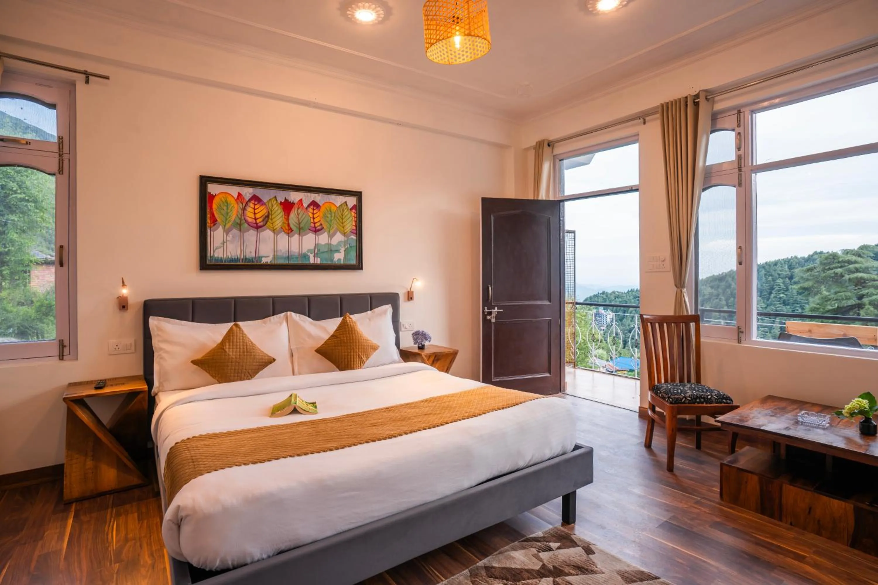 Bed in Alt Life Stays - Dharamkot Mcleodganj