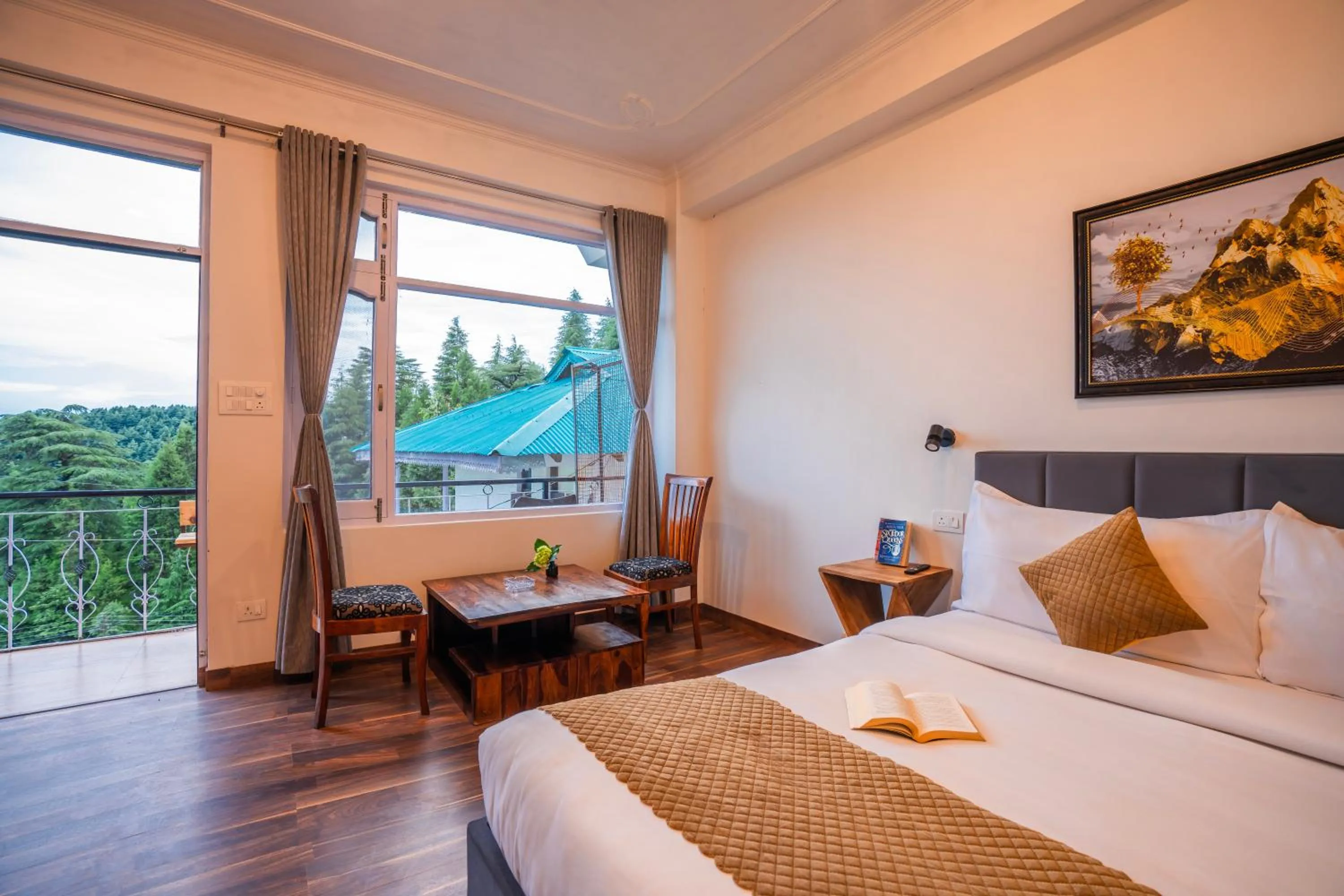 Bed in Alt Life Stays - Dharamkot Mcleodganj