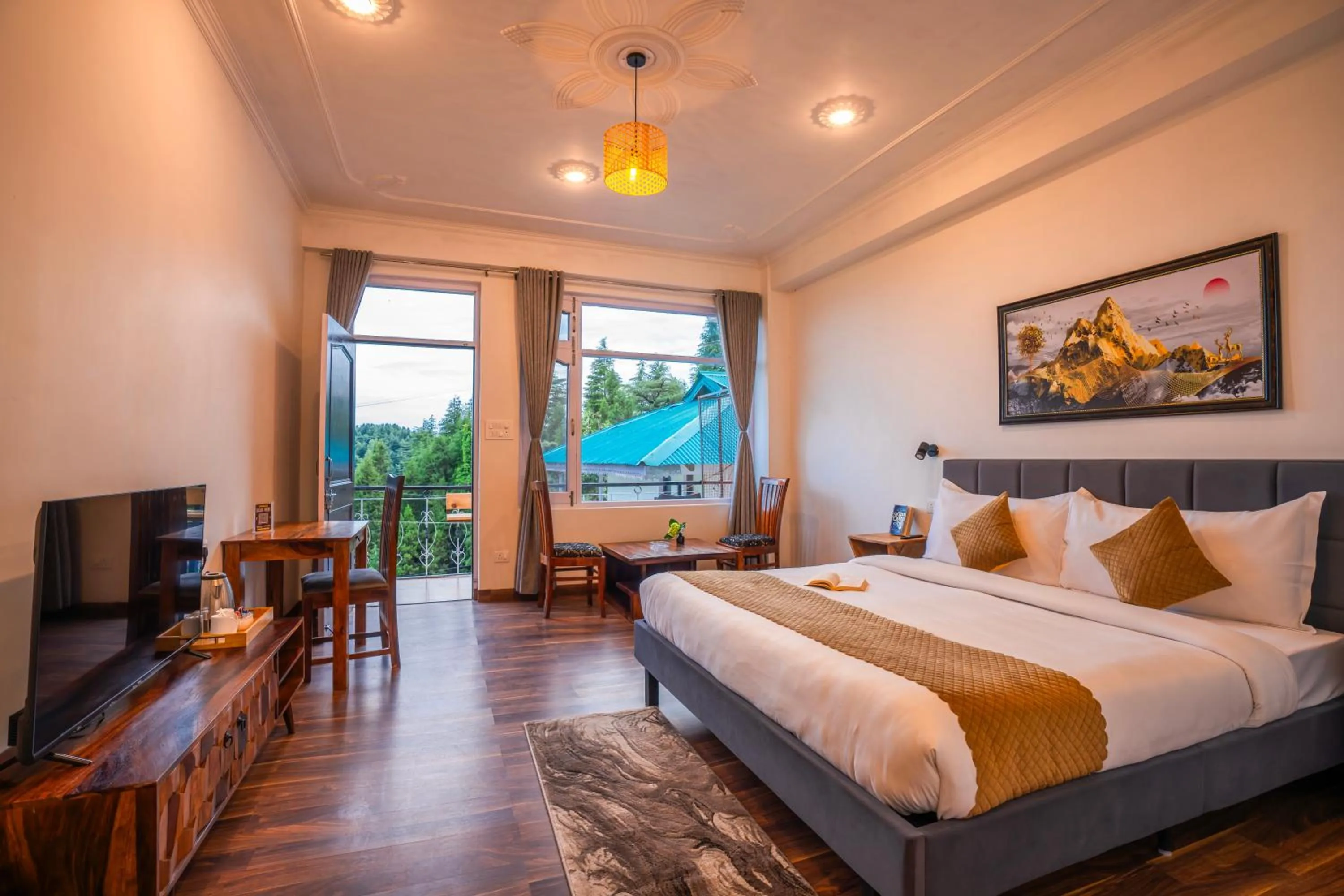 Bed in Alt Life Stays - Dharamkot Mcleodganj