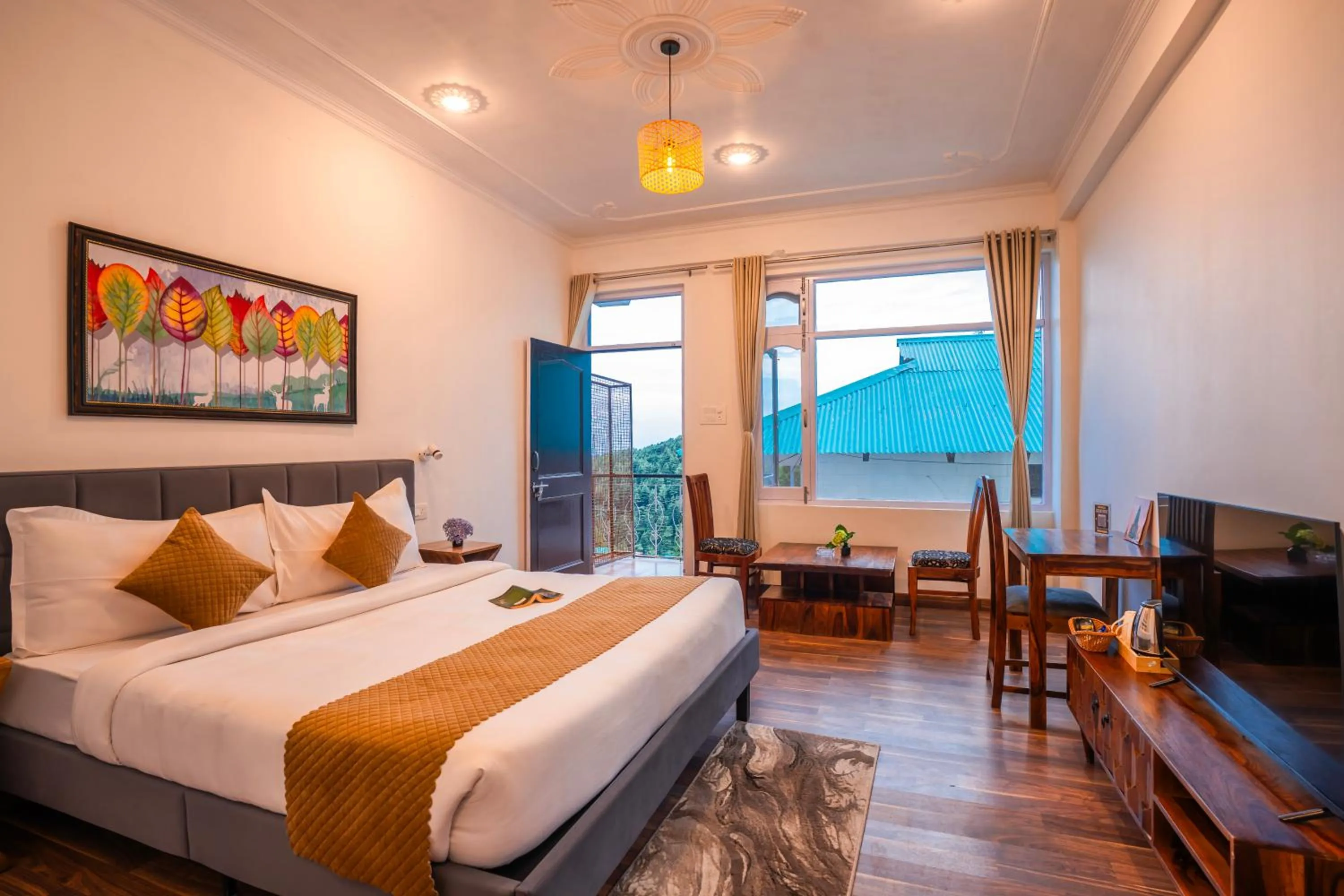 Bed in Alt Life Stays - Dharamkot Mcleodganj