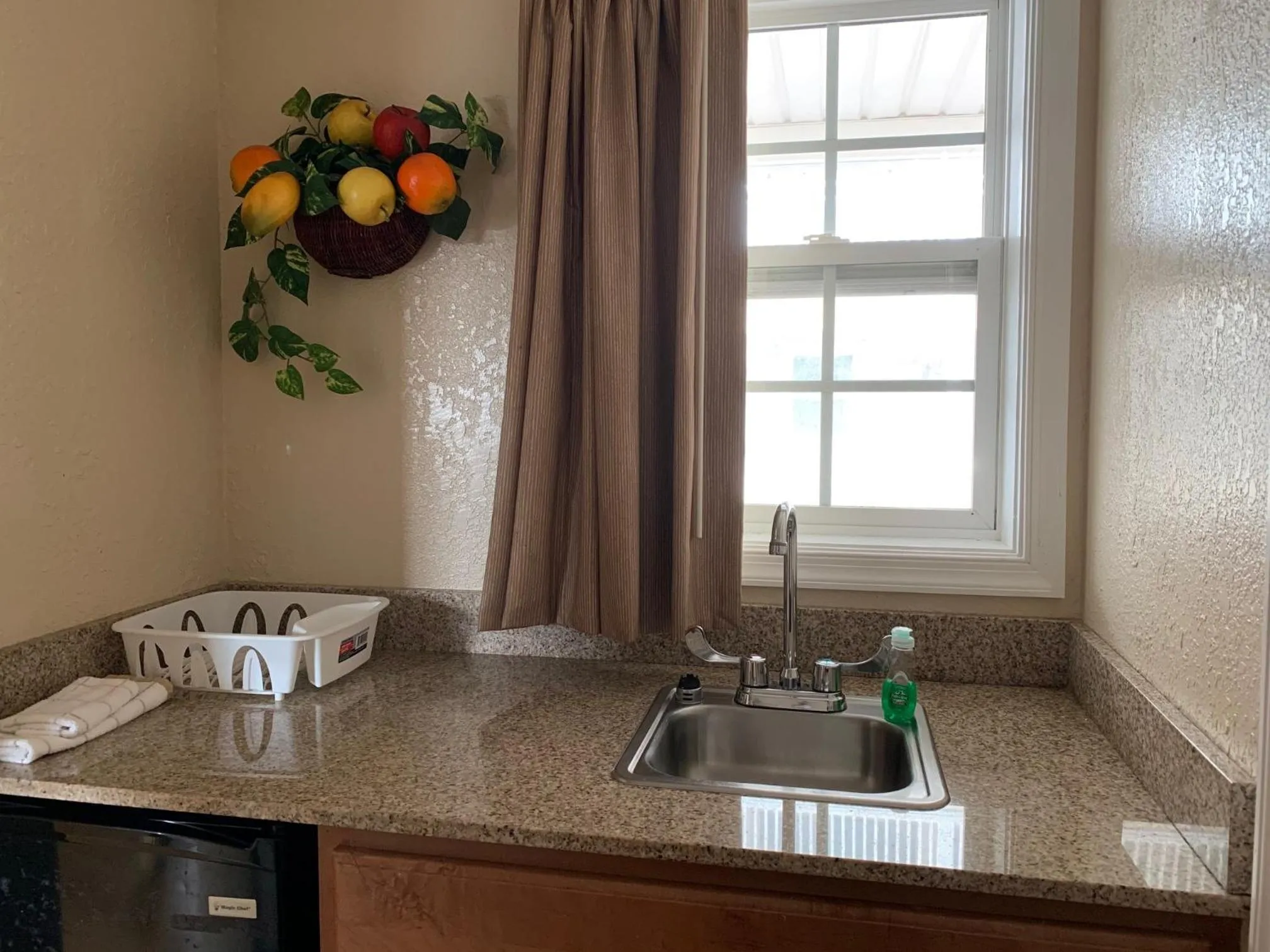 Kitchen or kitchenette in Sea Horse Inn and Cottages