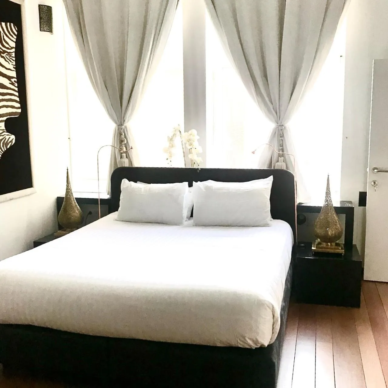 Bed in Les Lofts d'Artistes