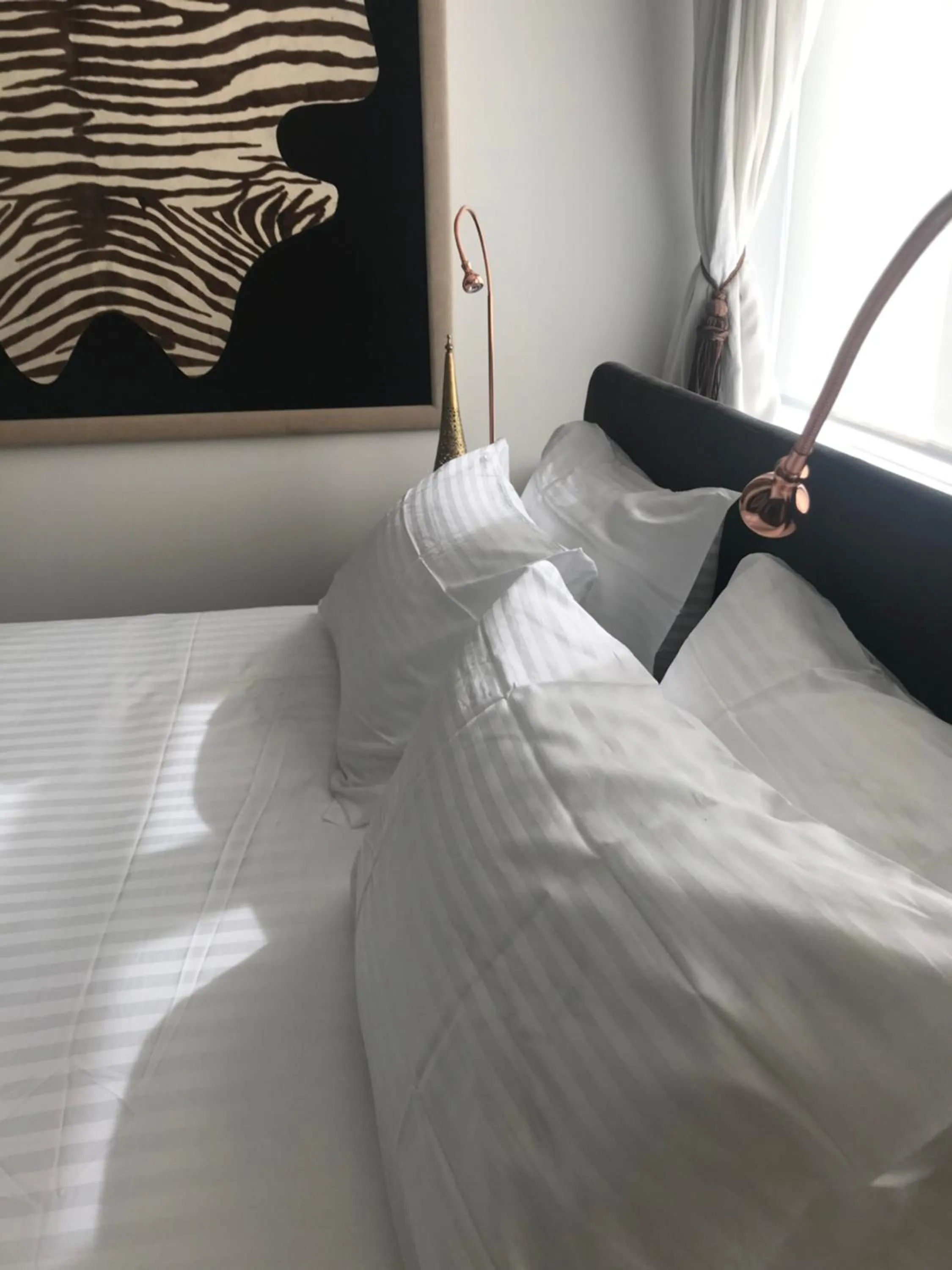 Bed in Les Lofts d'Artistes