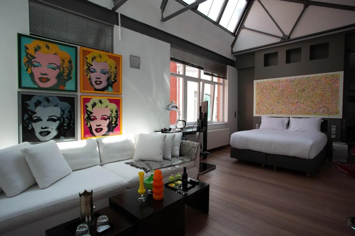 Bed in Les Lofts d'Artistes