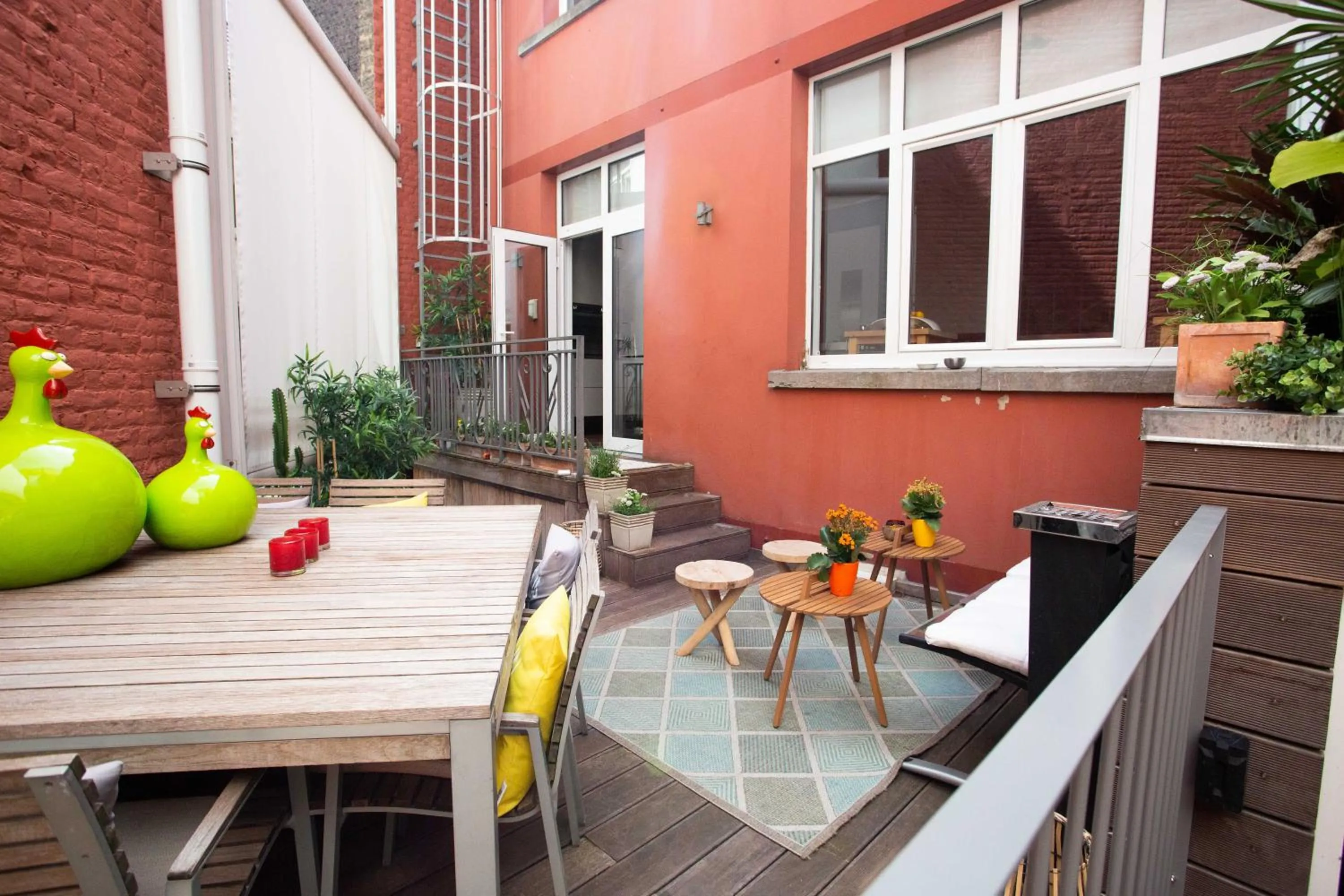 Patio in Les Lofts d'Artistes