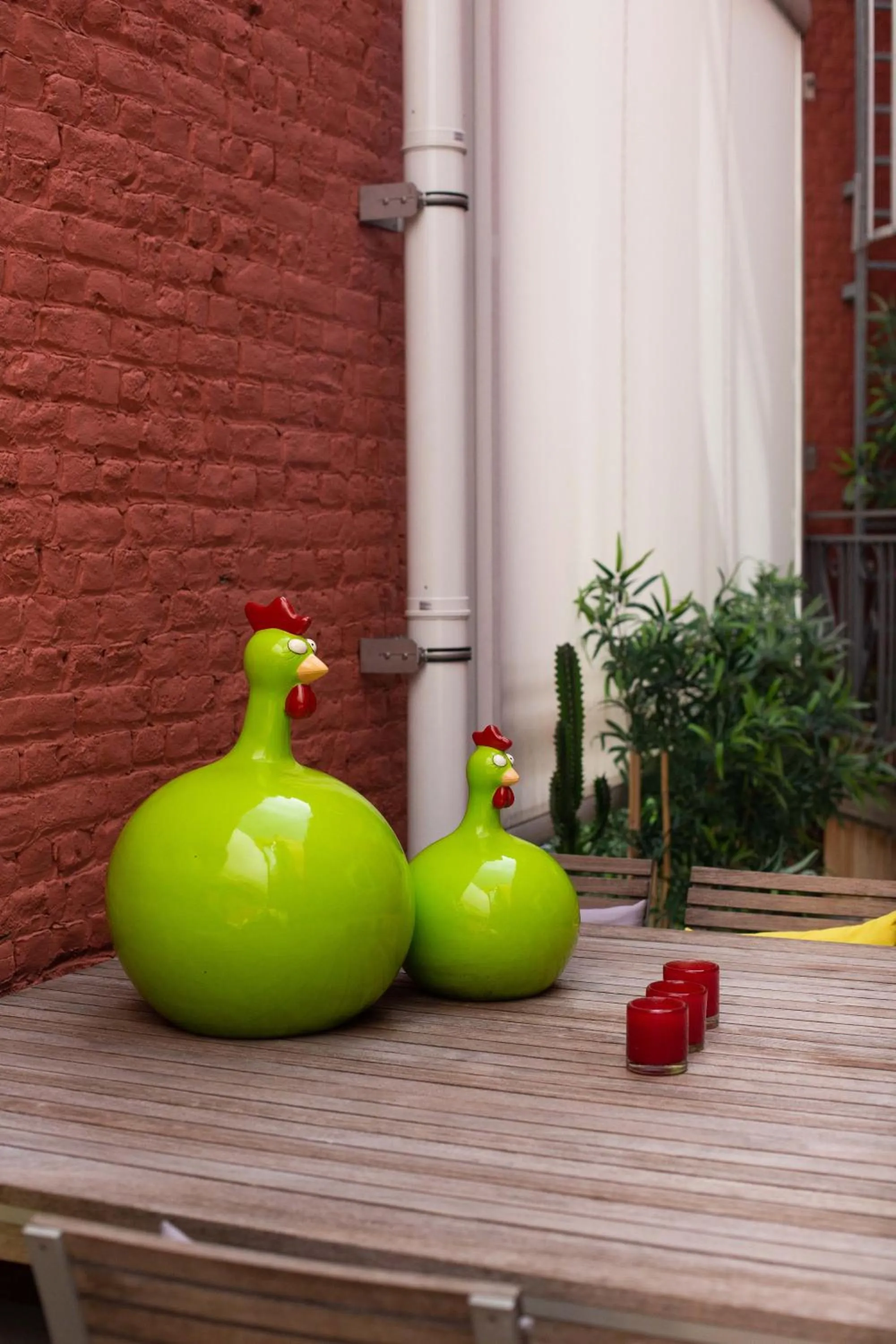 Patio in Les Lofts d'Artistes