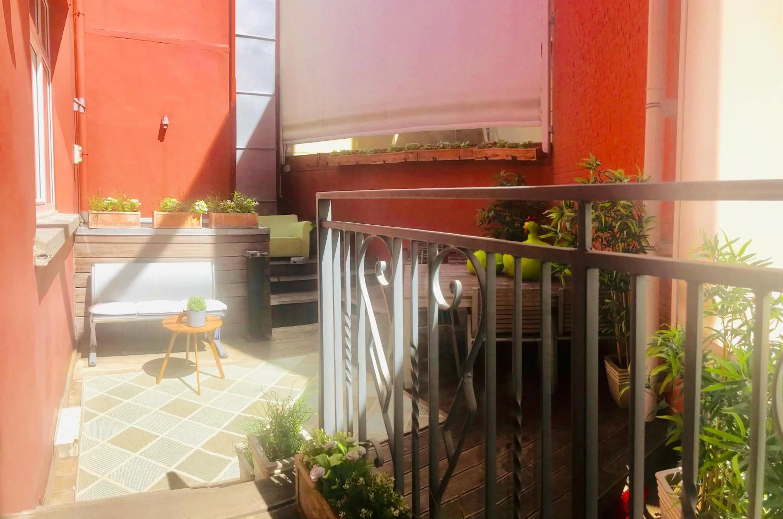 Patio in Les Lofts d'Artistes