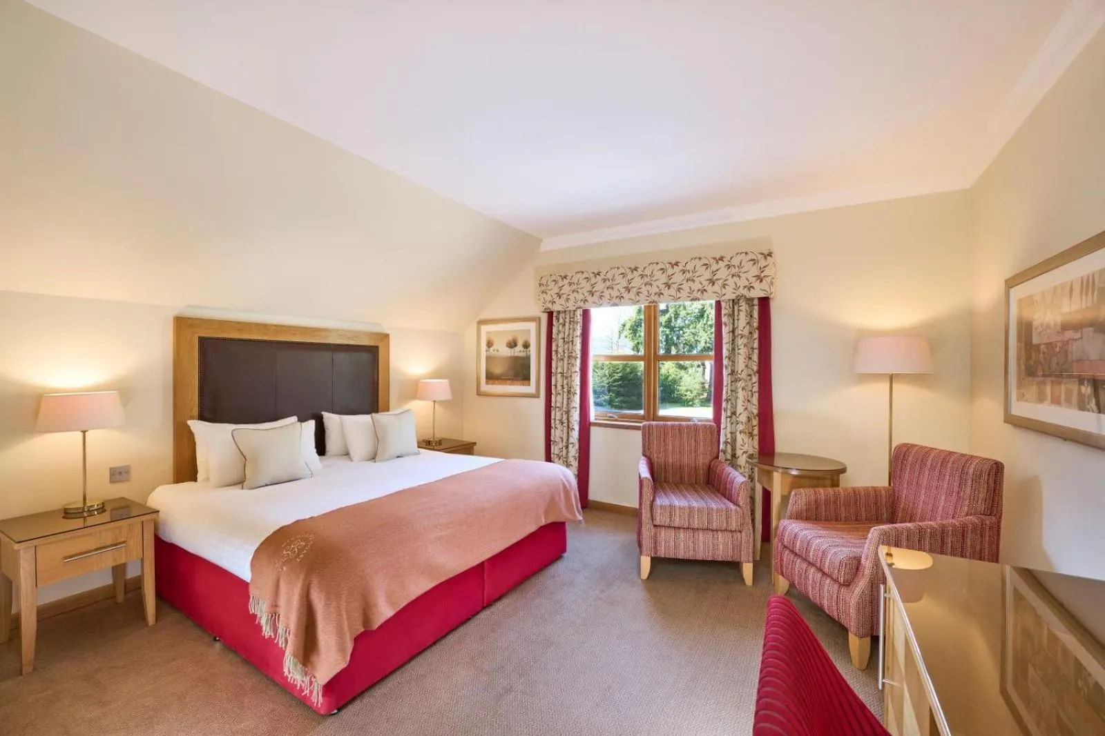 Bed in Inverness Lochardil House, by Highland Coast Hotels