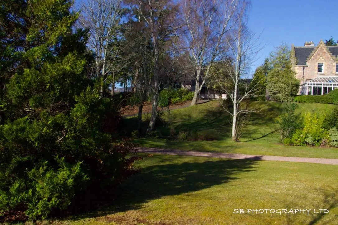 Garden in Inverness Lochardil House, by Highland Coast Hotels