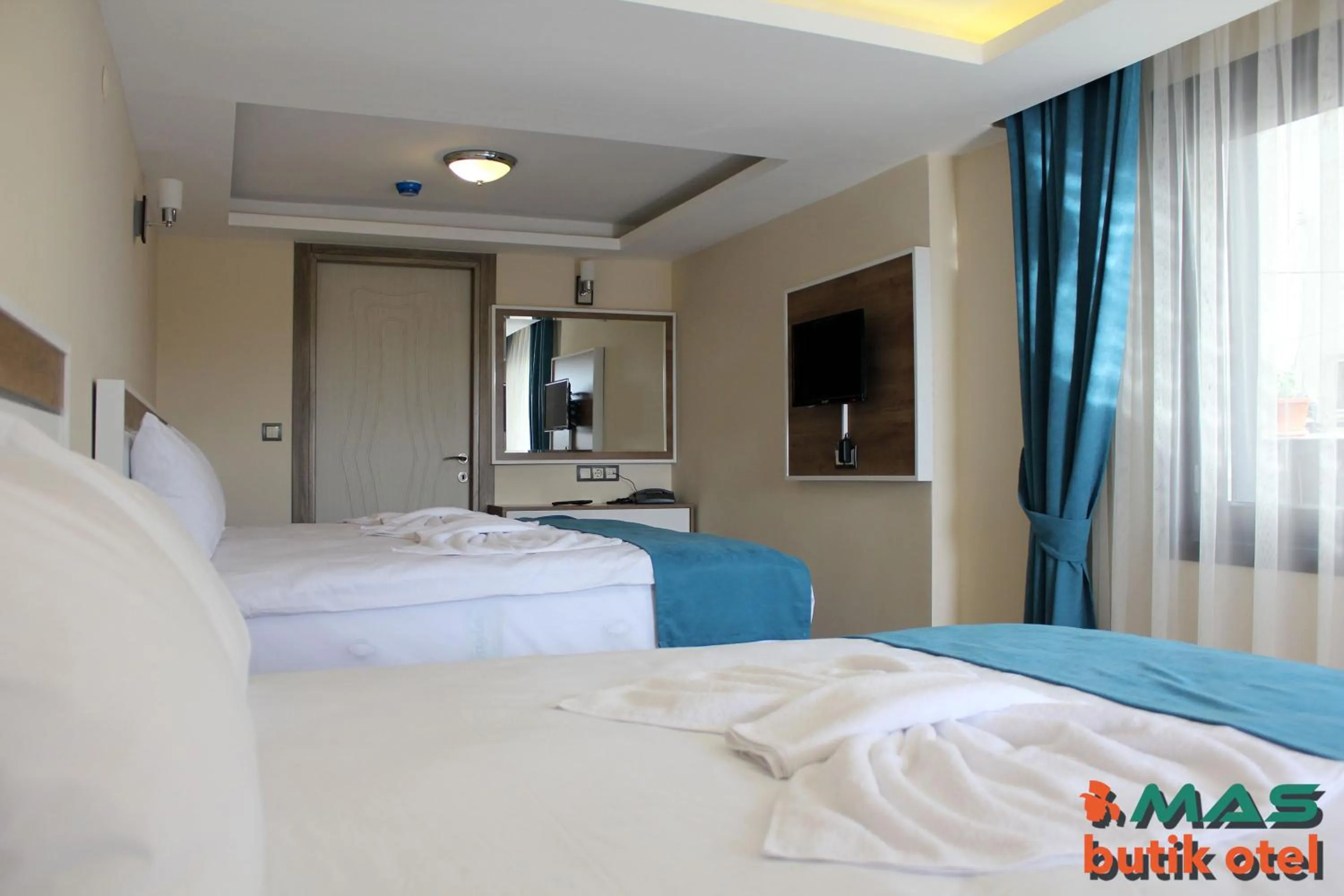 Photo of the whole room, Bed in Mas Butik Otel