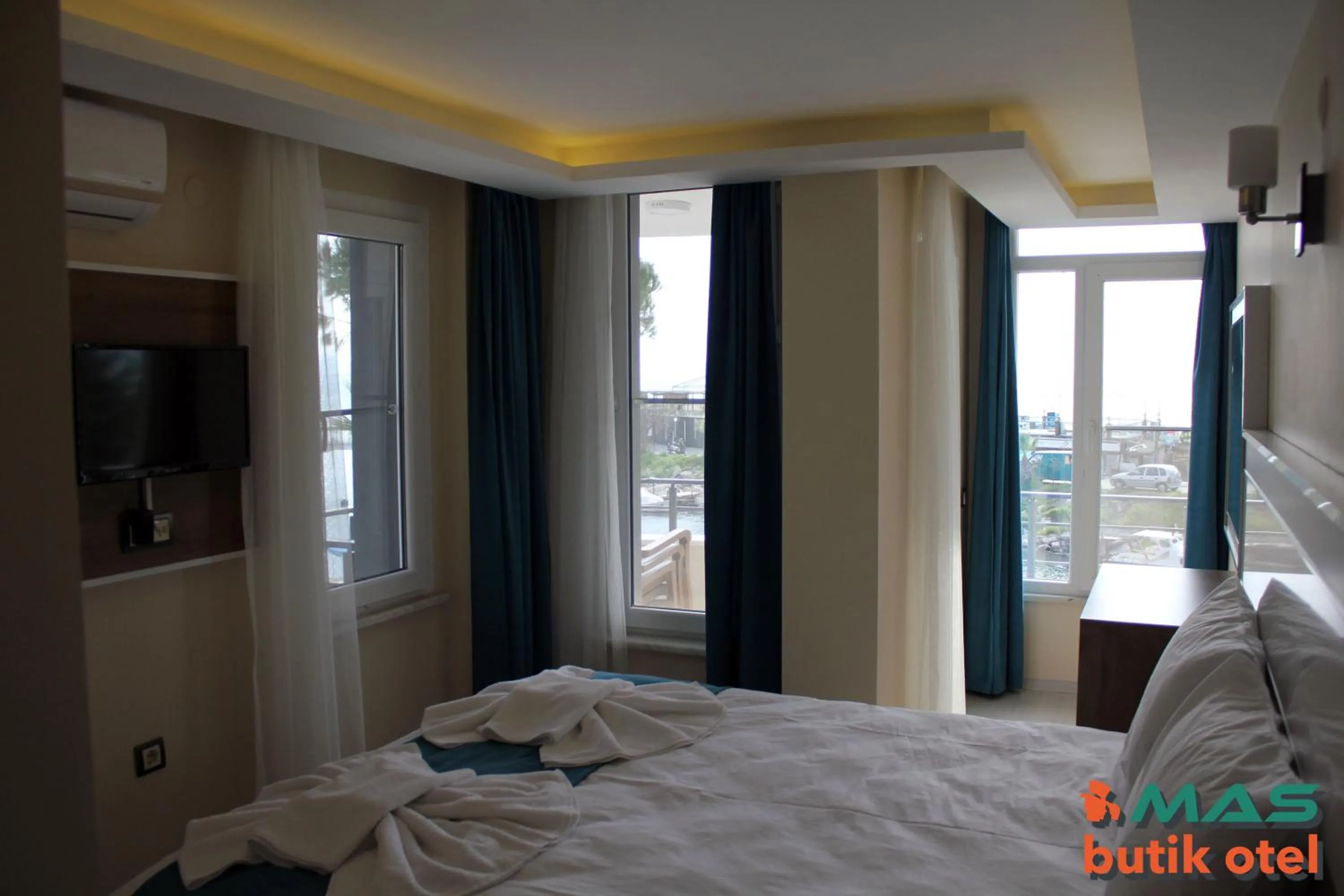 Photo of the whole room, Bed in Mas Butik Otel