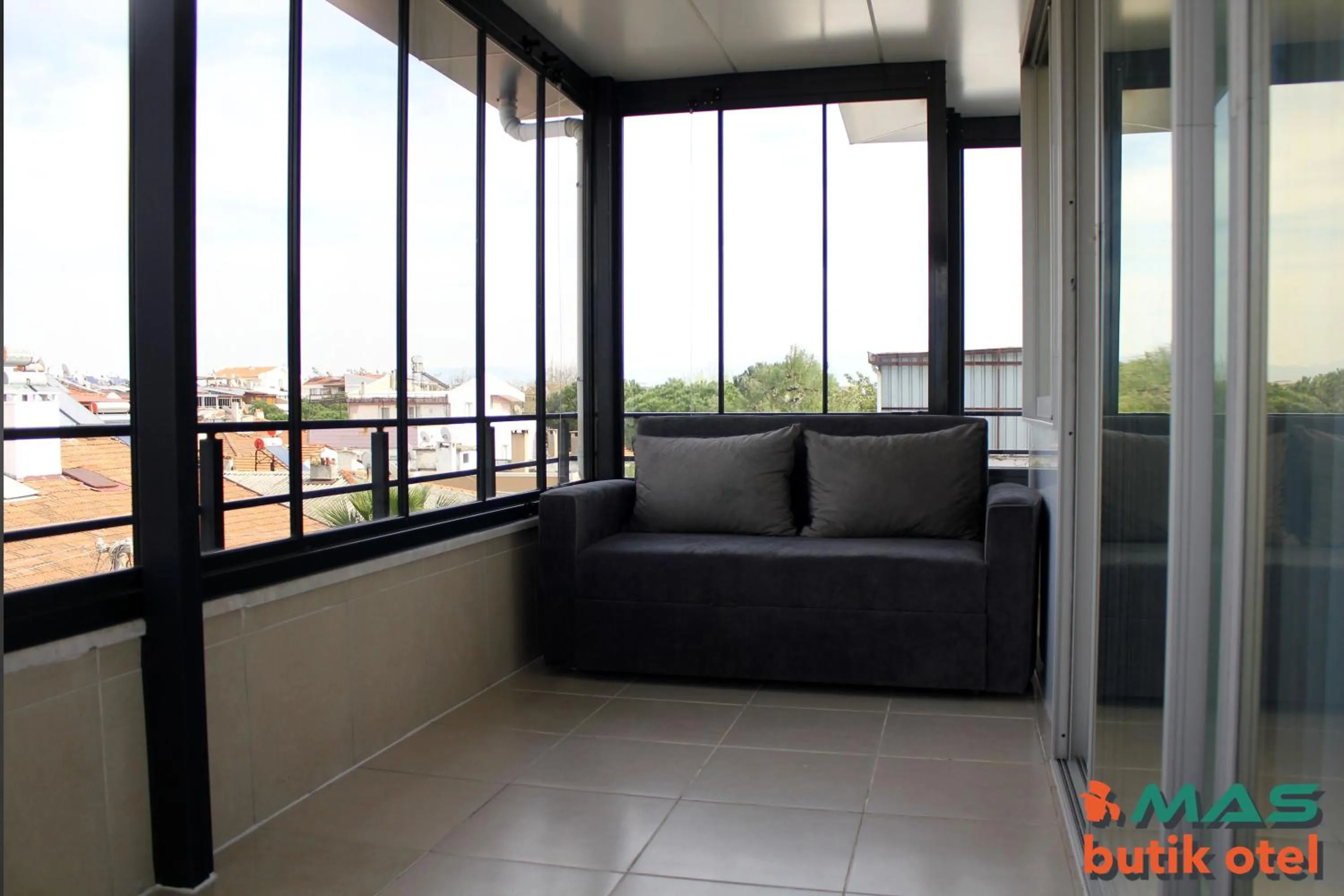 Balcony/Terrace in Mas Butik Otel