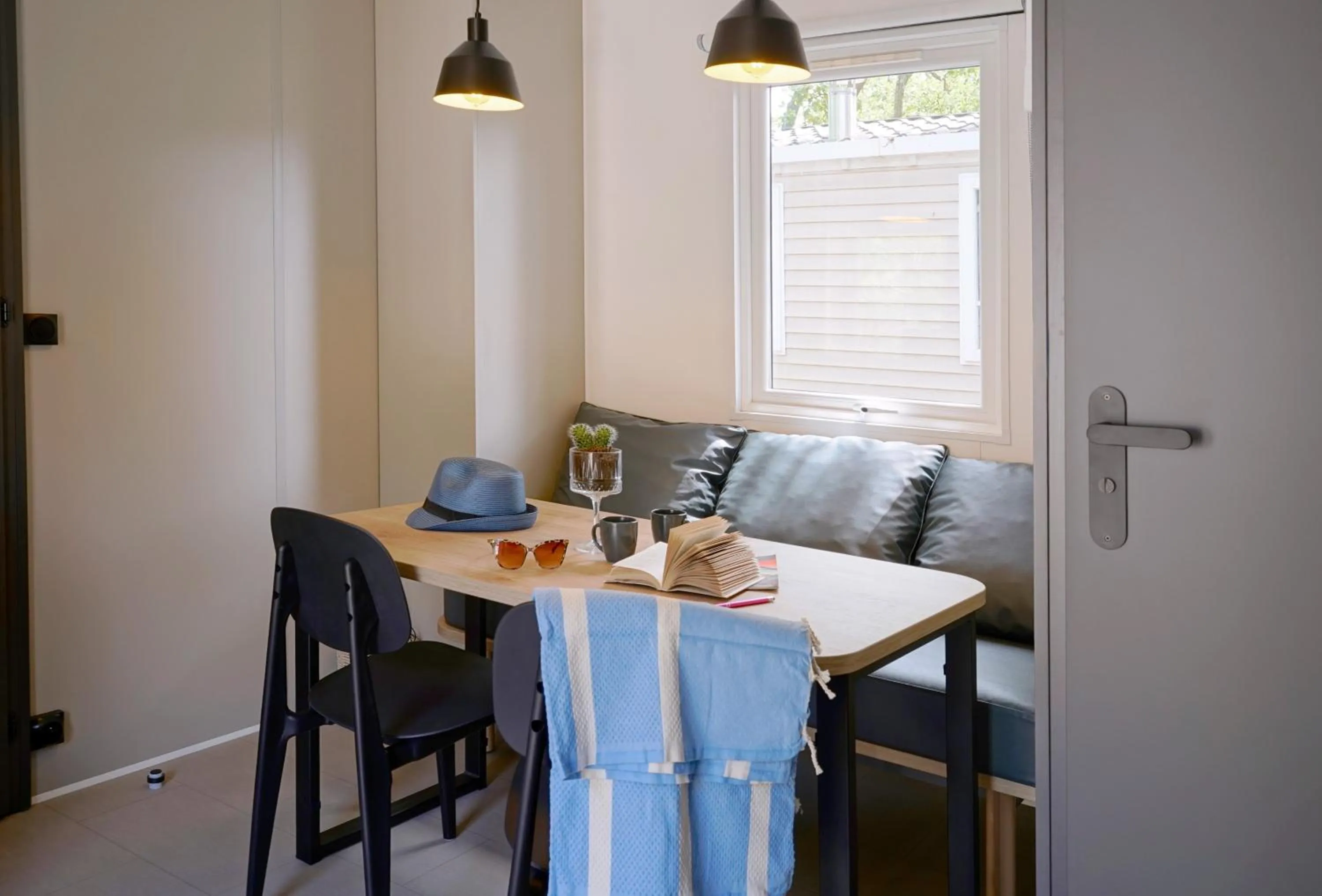 Living room in Camping Le Bois Fleuri