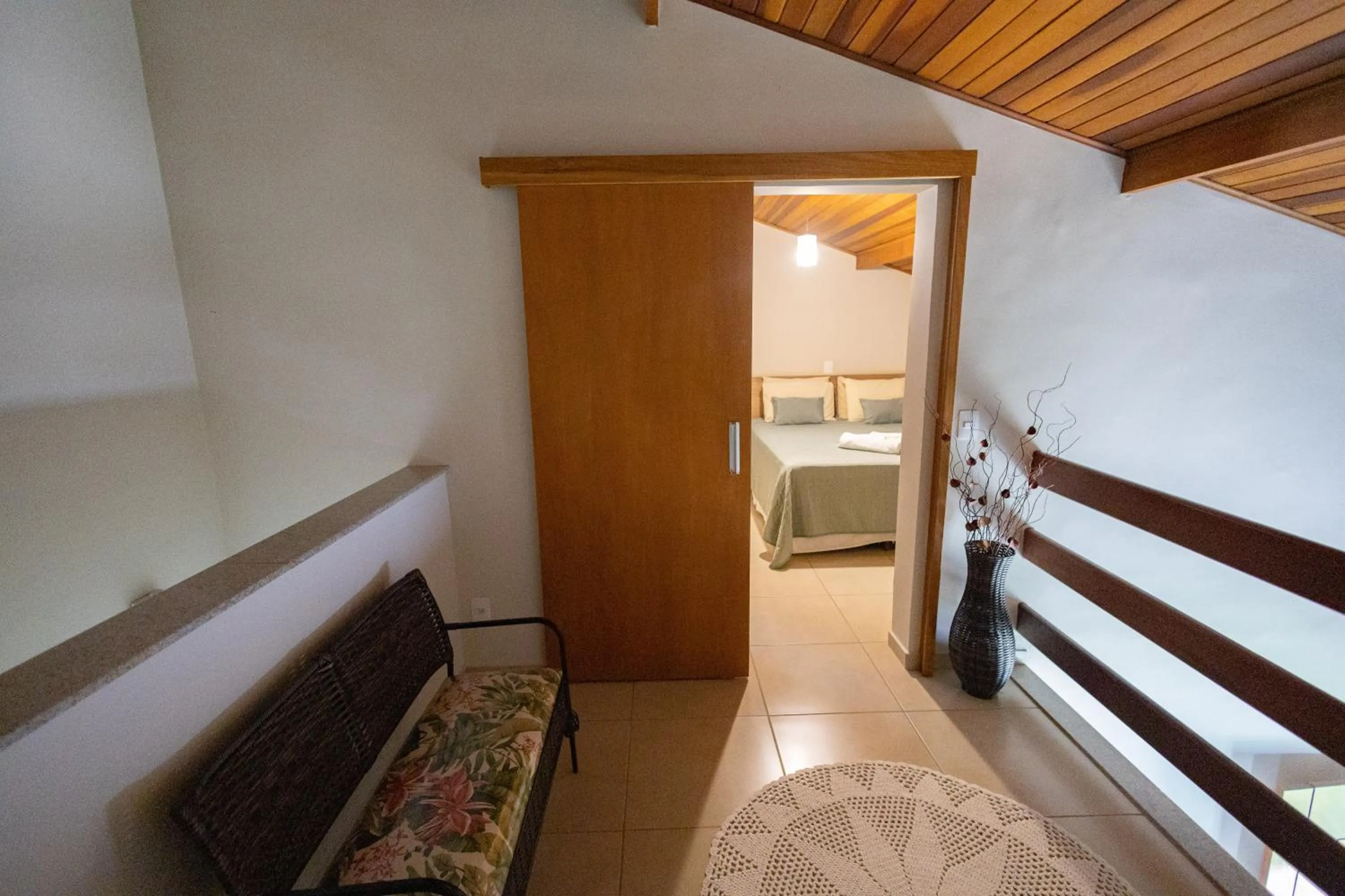 Area and facilities, Bed in Pousada Nefelibatas