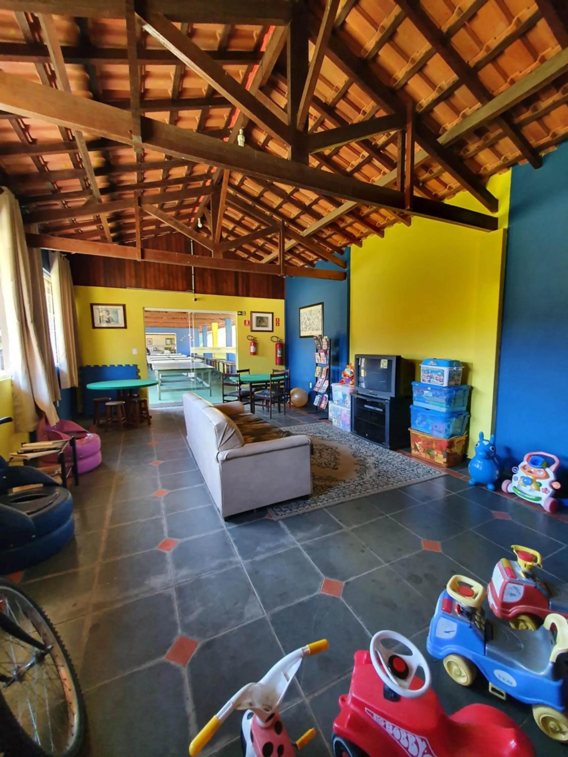 Kids's club in Pousada Nefelibatas