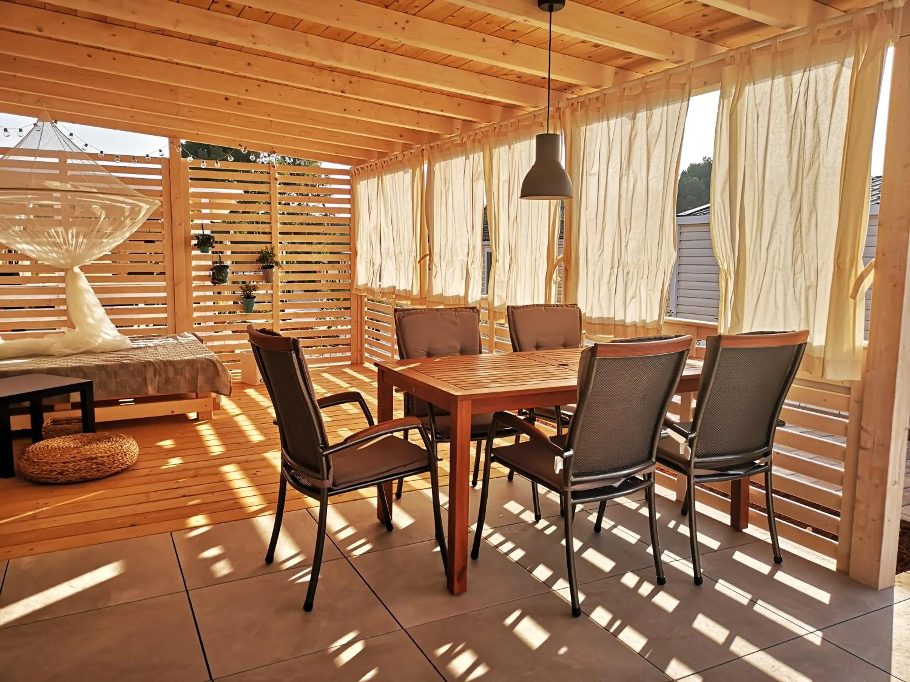 Property building in West Coast Mobilhome with XXL Terrace