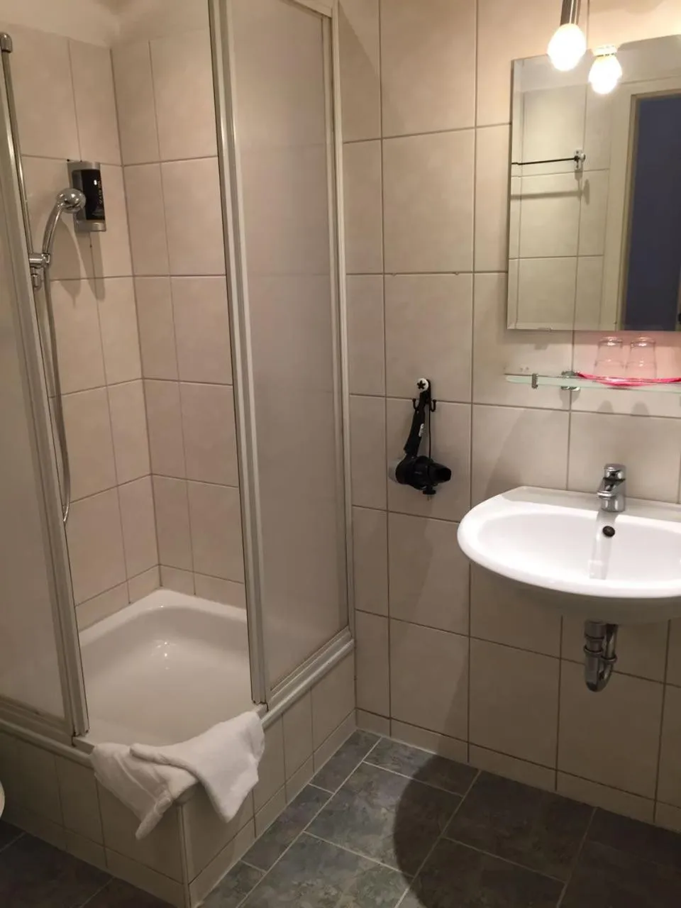 Bathroom in Pension Tempelhof