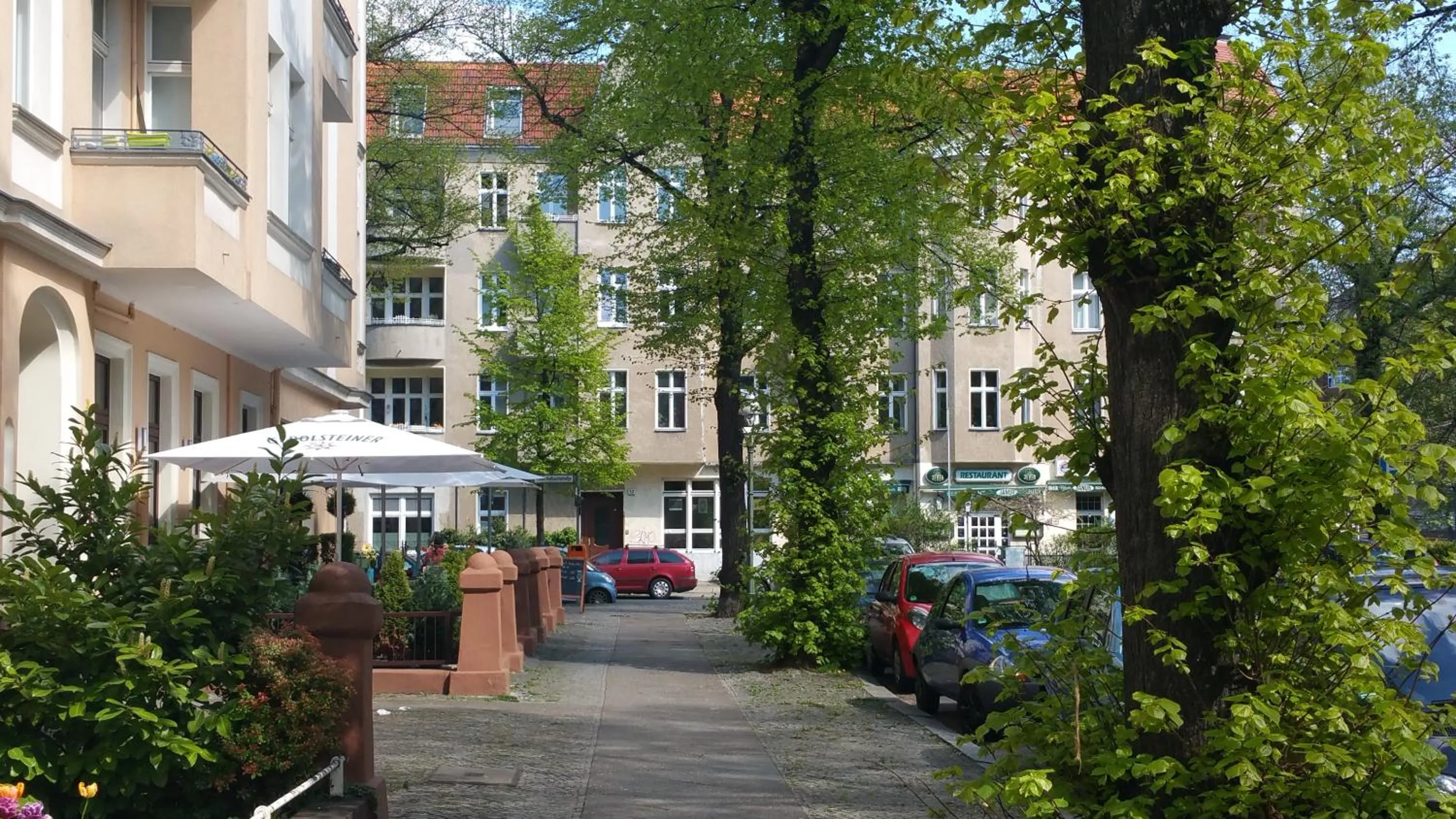 Street view in Pension Tempelhof