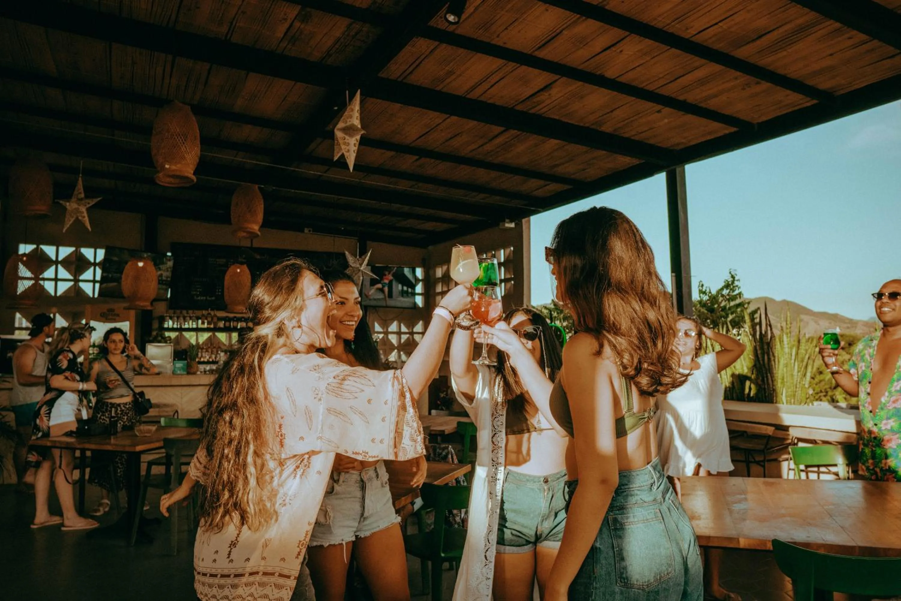 People in Viajero Santa Marta Hostel
