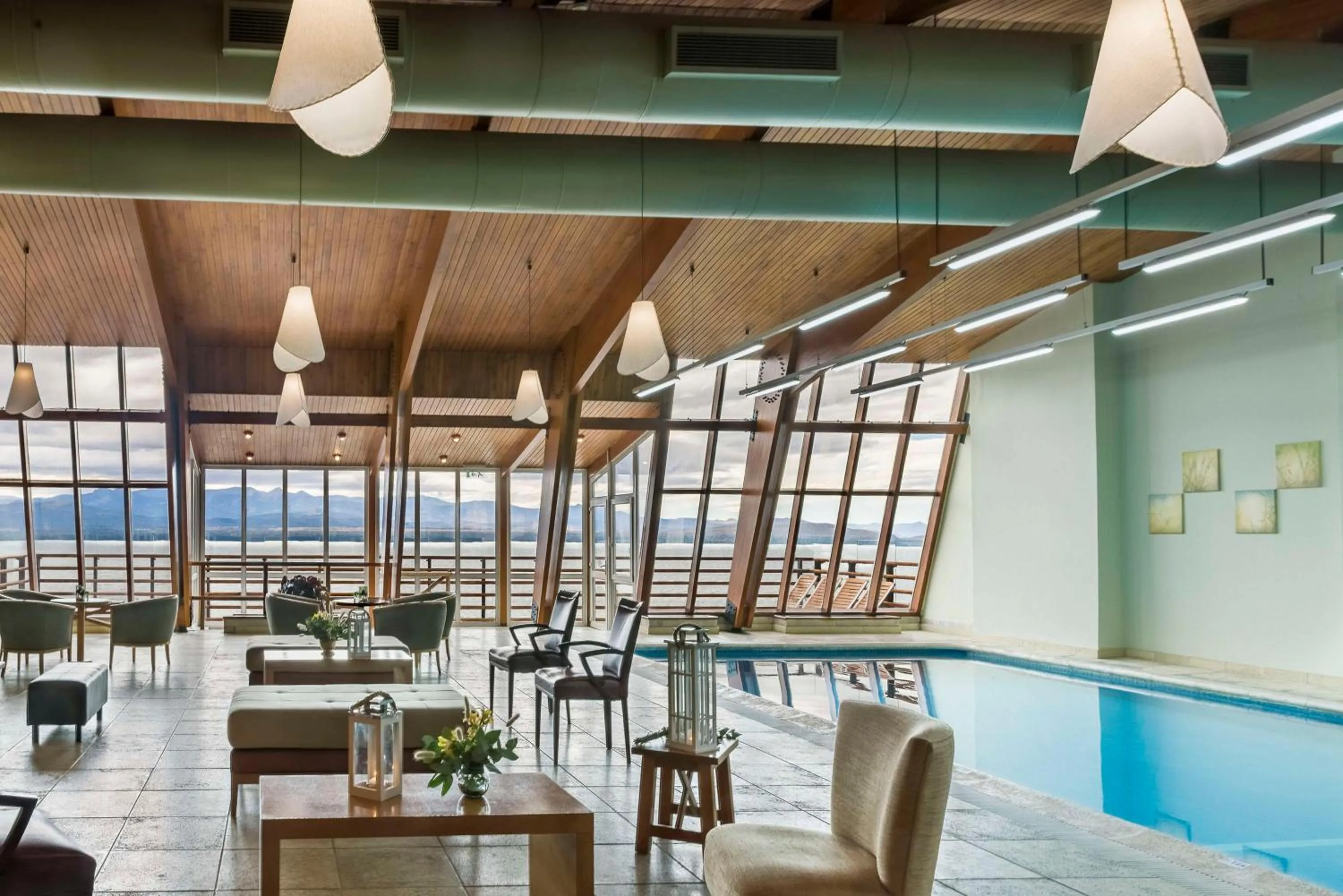 Pool view in NH Bariloche Edelweiss