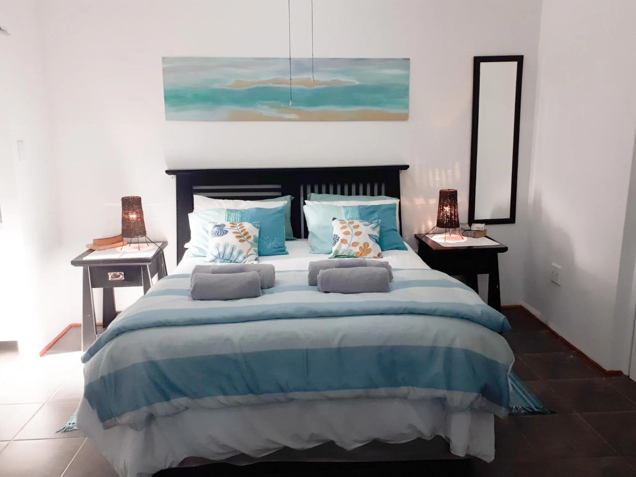 Bed in Umtamvuna View Cabanas