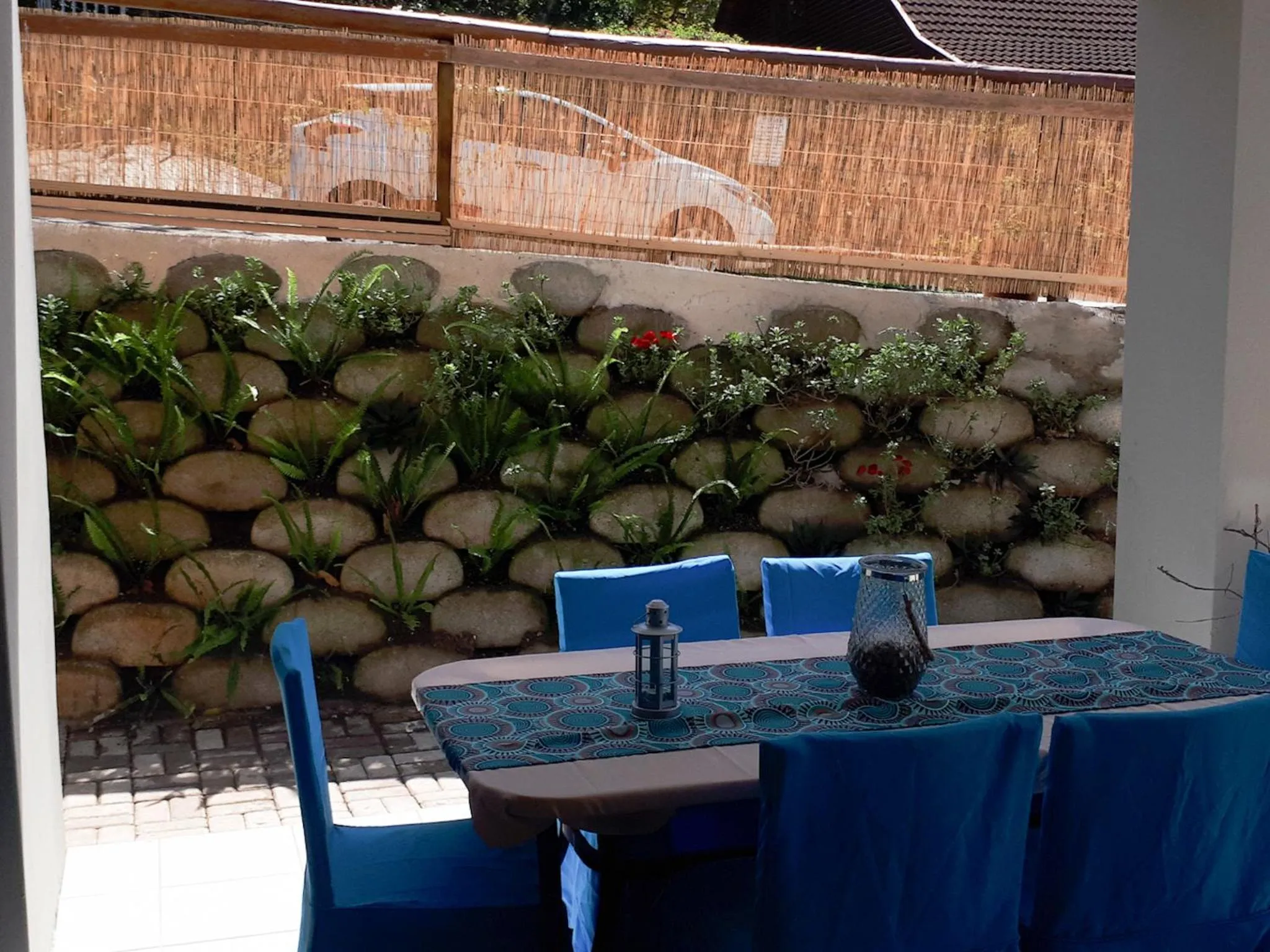 Patio in Umtamvuna View Cabanas