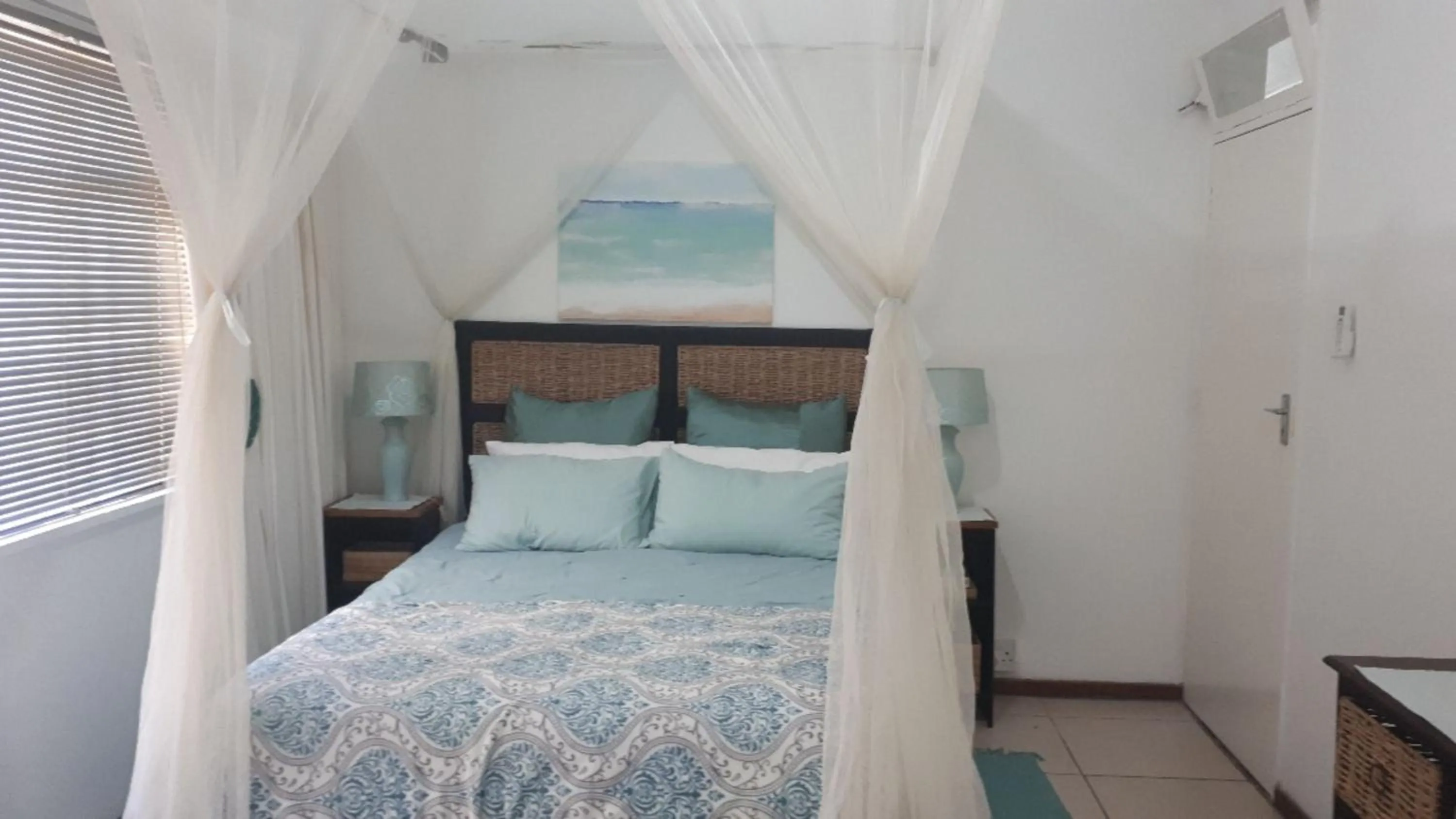 Bed in Umtamvuna View Cabanas