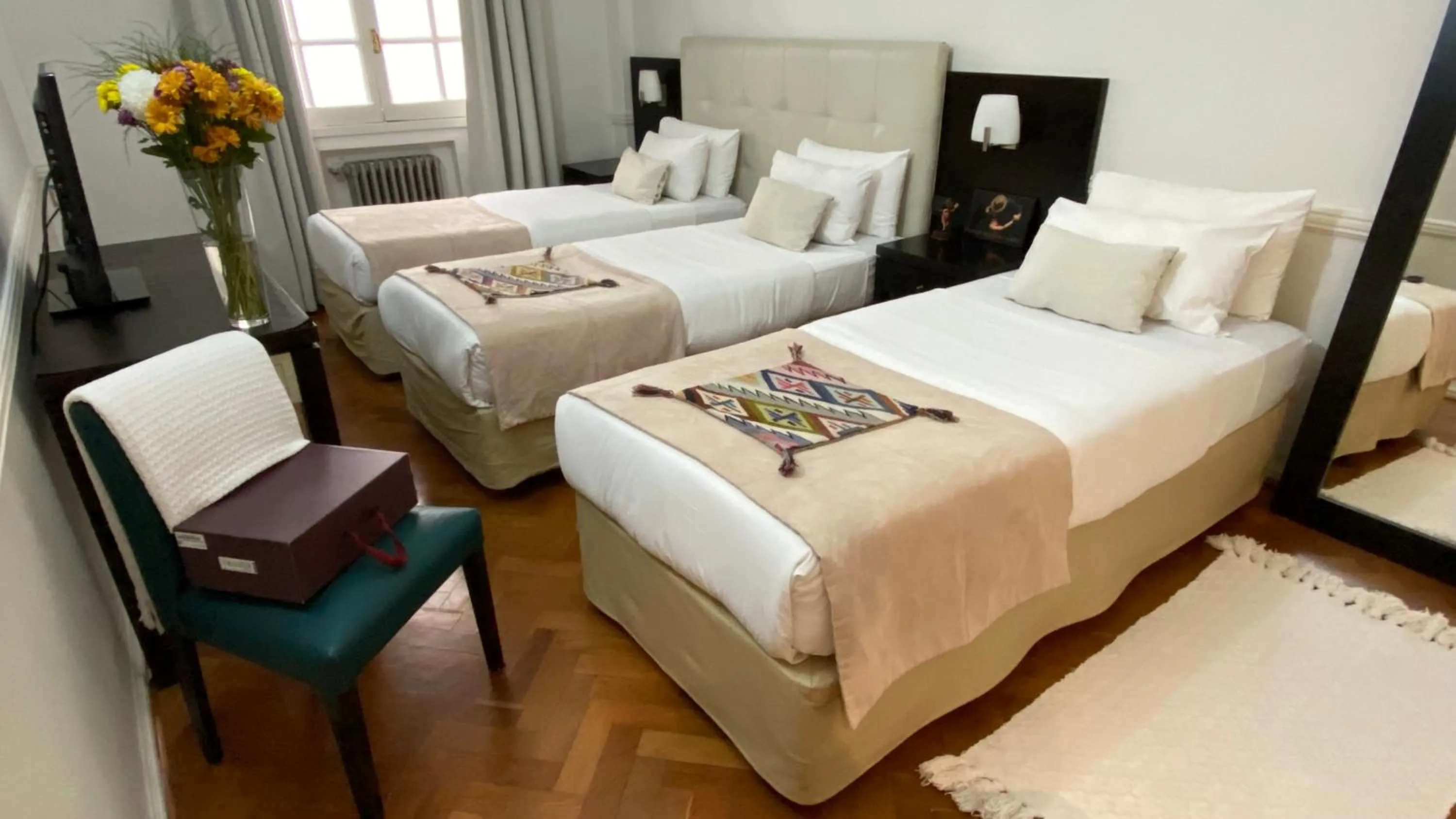 Bed in Ulises Recoleta Suites