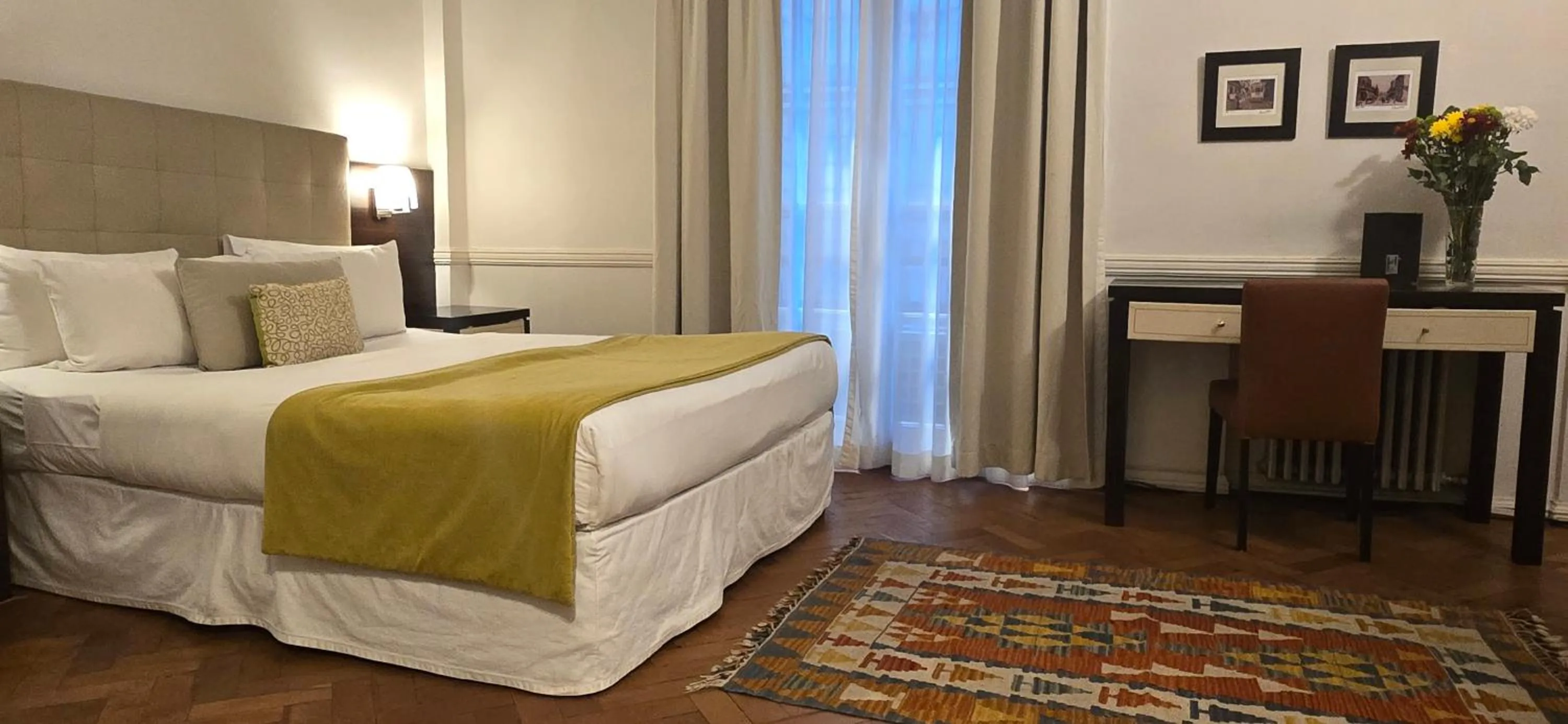 Bed in Ulises Recoleta Suites