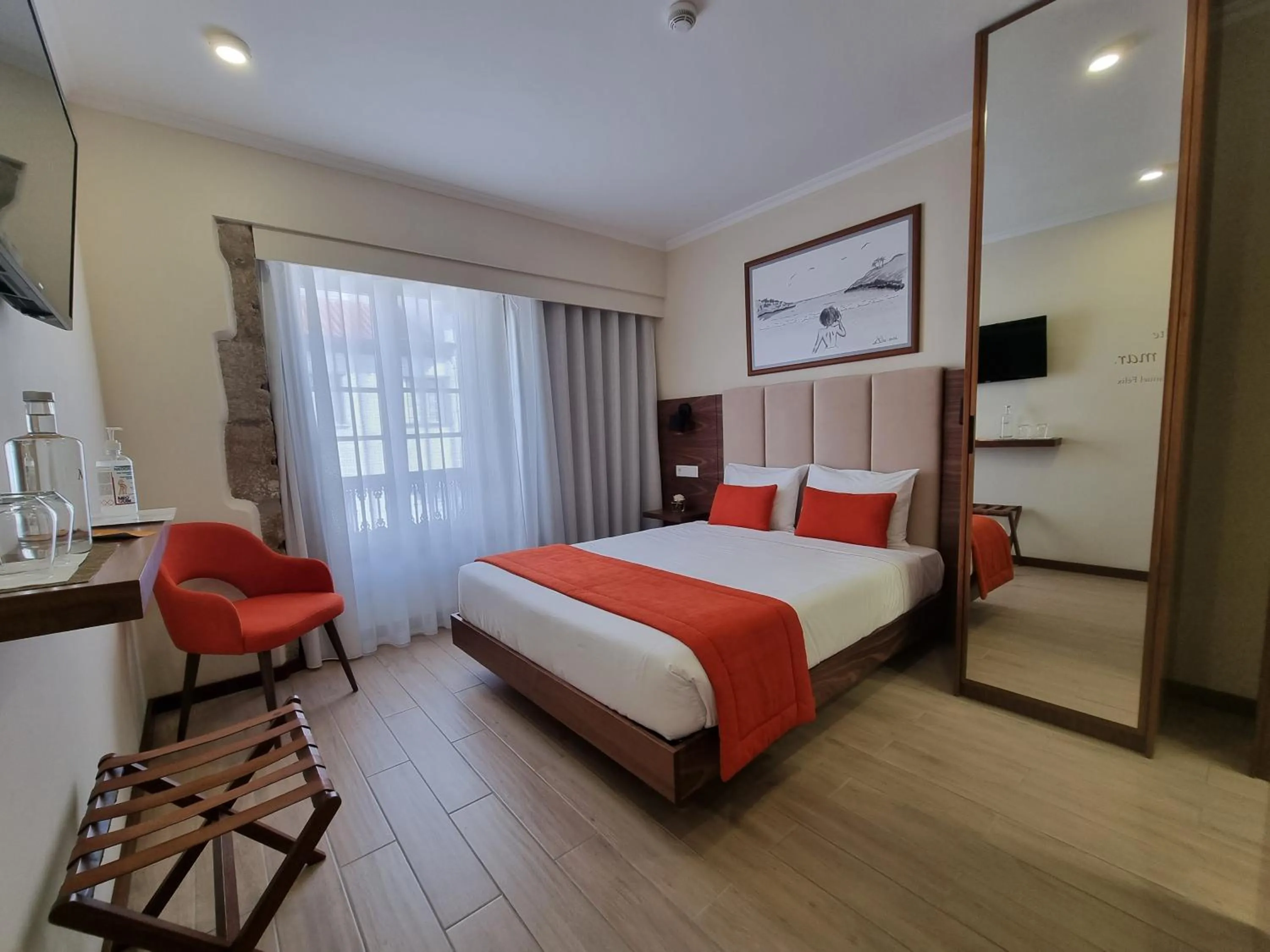 Bed in Memória Charming House