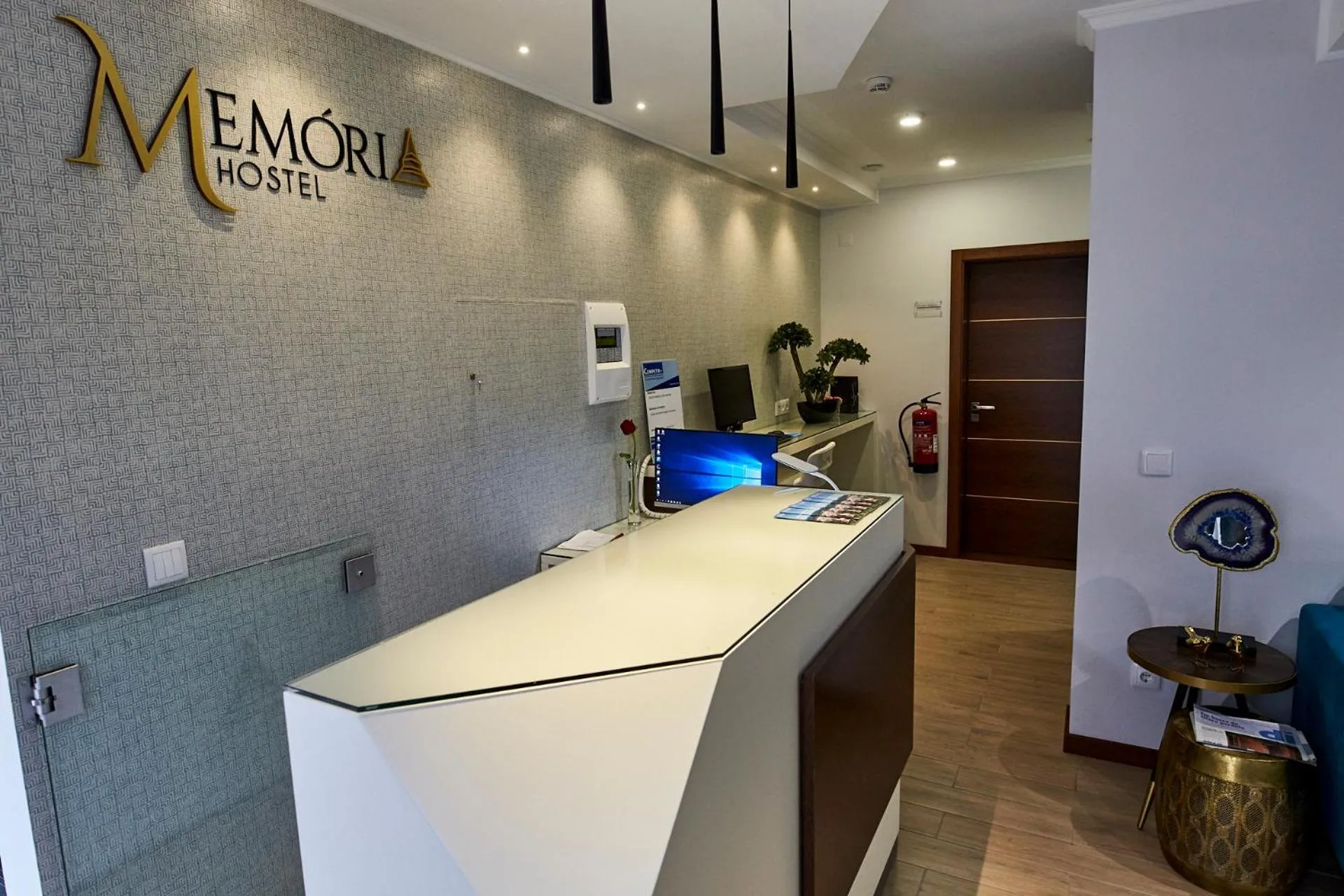 Lobby or reception in Memória Charming House