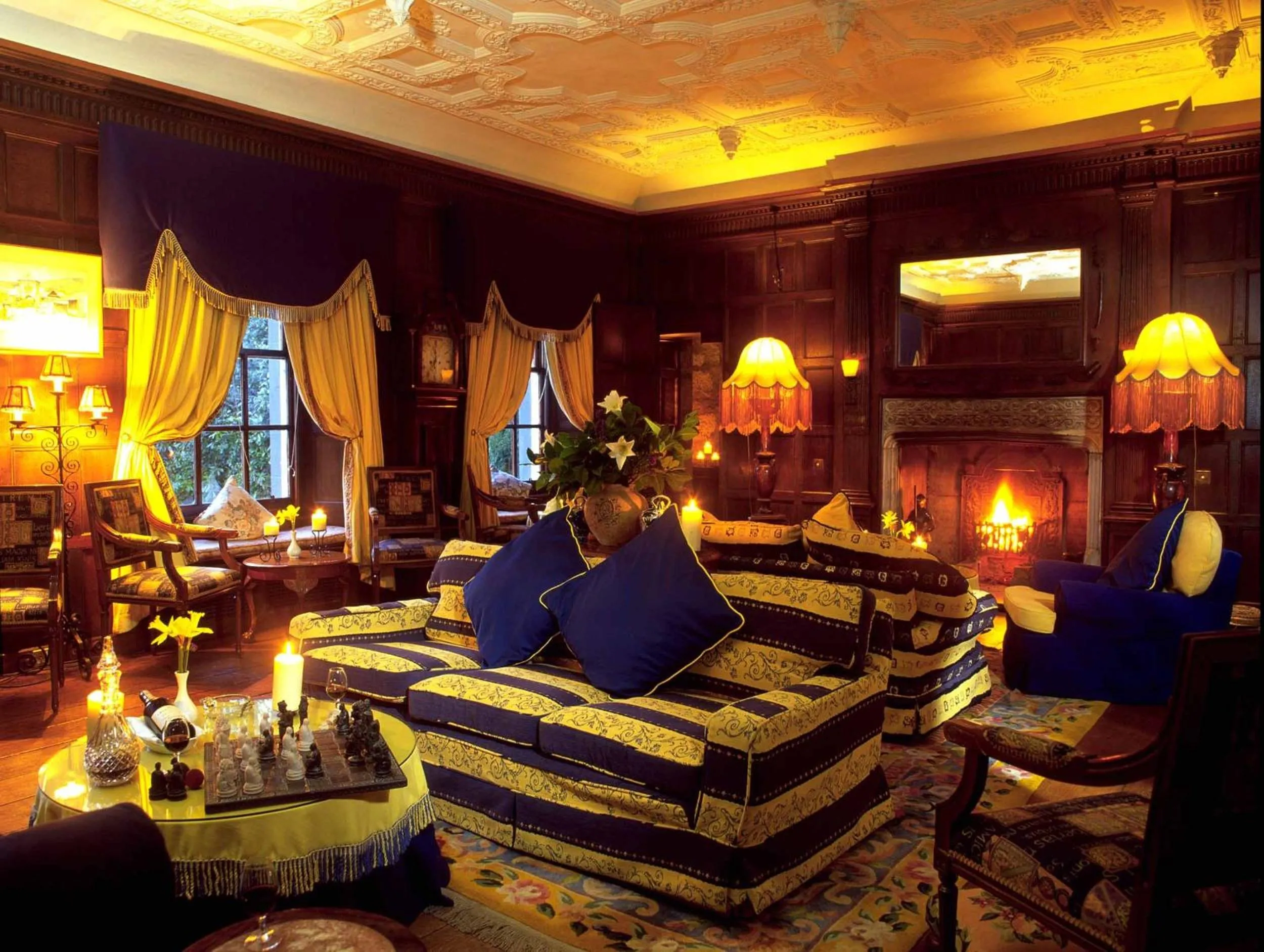 Seating area in Roman Camp Country House Hotel