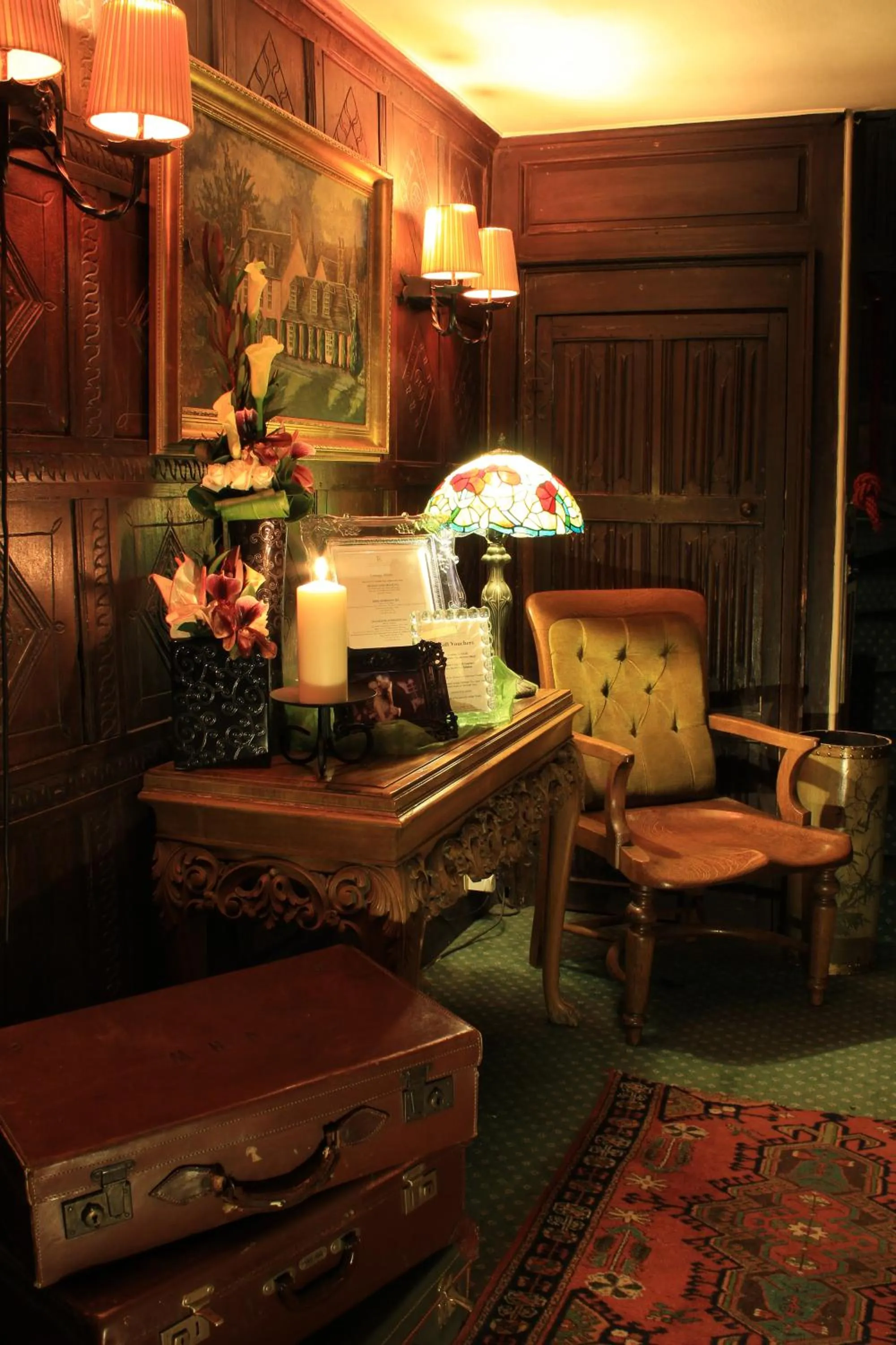 Seating area in Roman Camp Country House Hotel