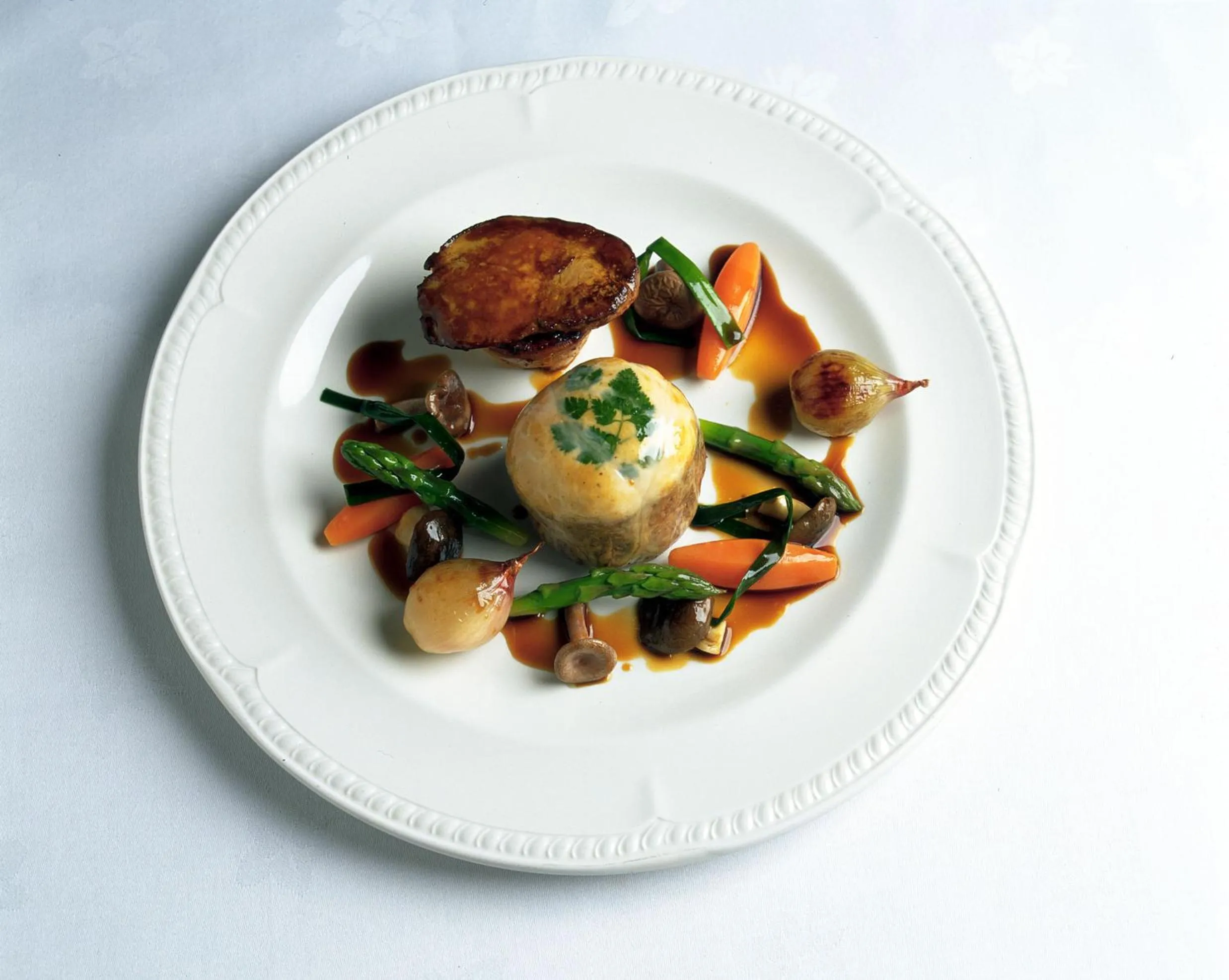 Food close-up in Roman Camp Country House Hotel