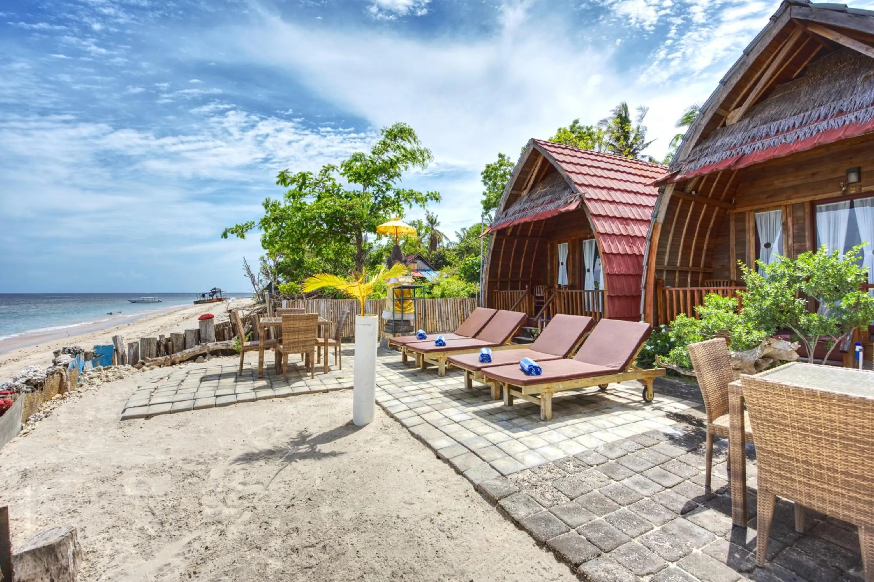 Property building in Santen Beach Bungalows