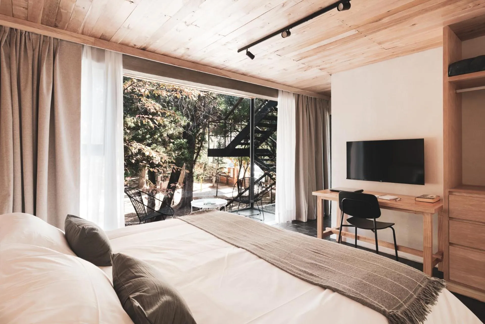 Bed in Villa Sofía Apart Hotel