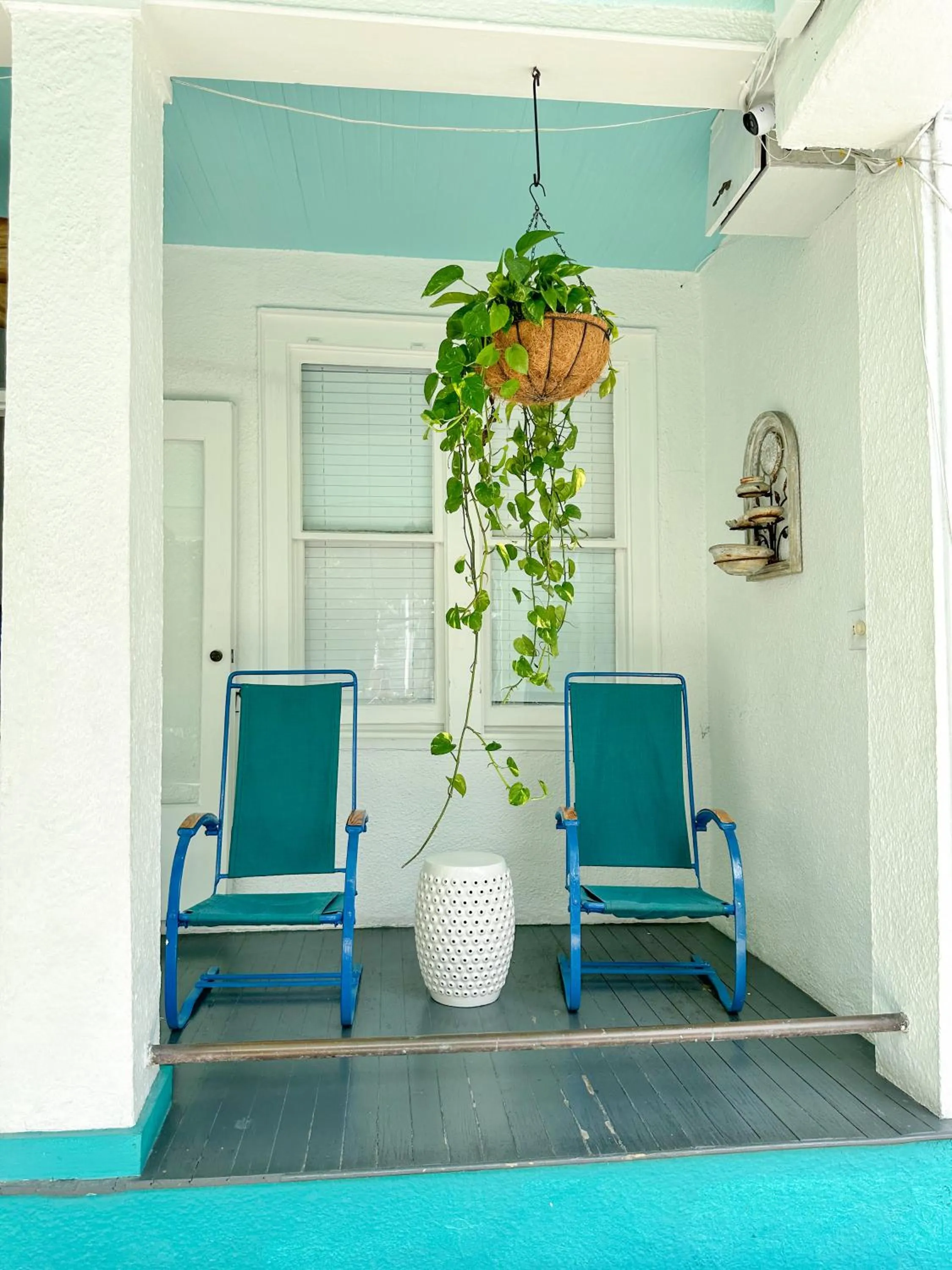 Seating area in Eden House