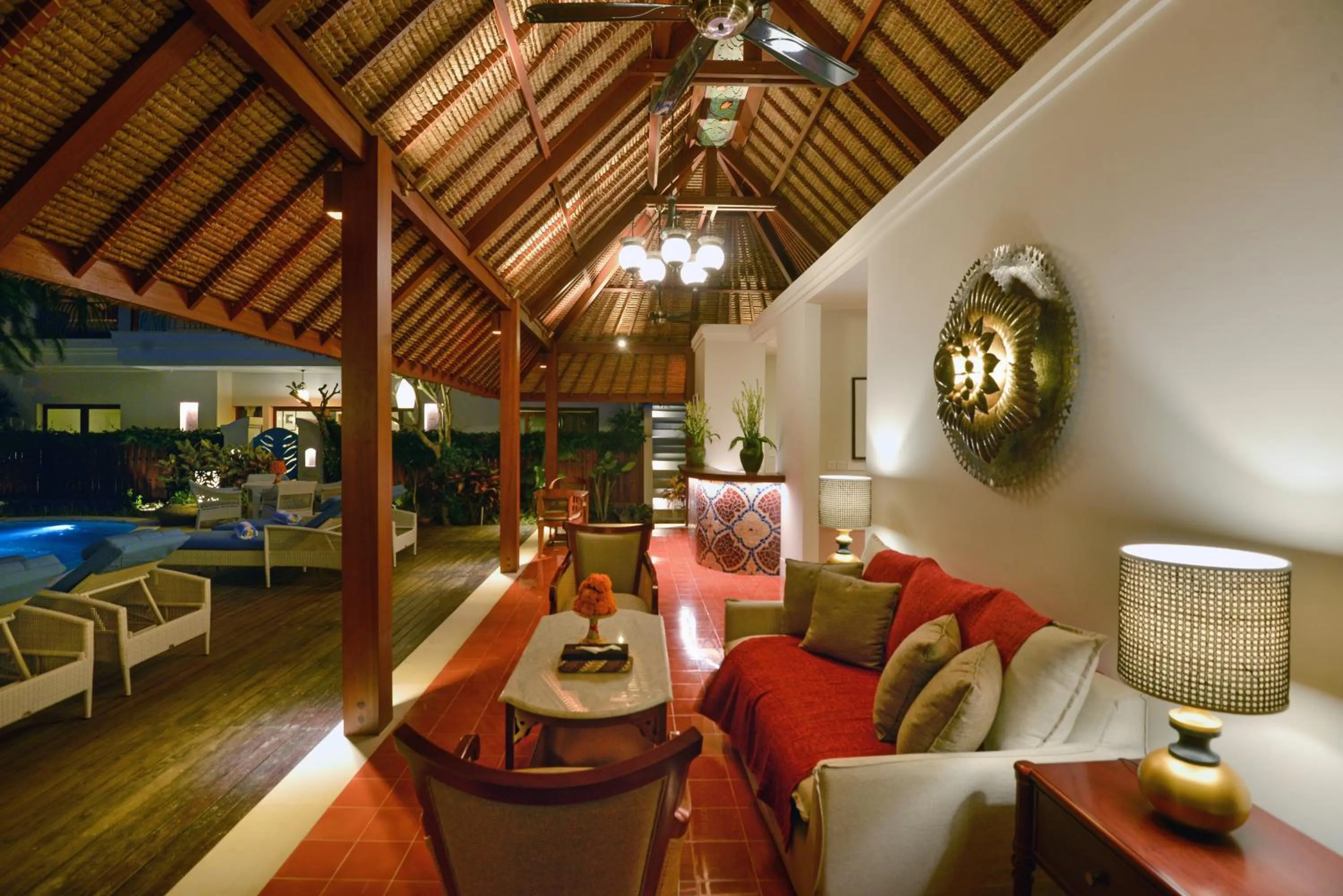 Living room in Kama Village Sanur