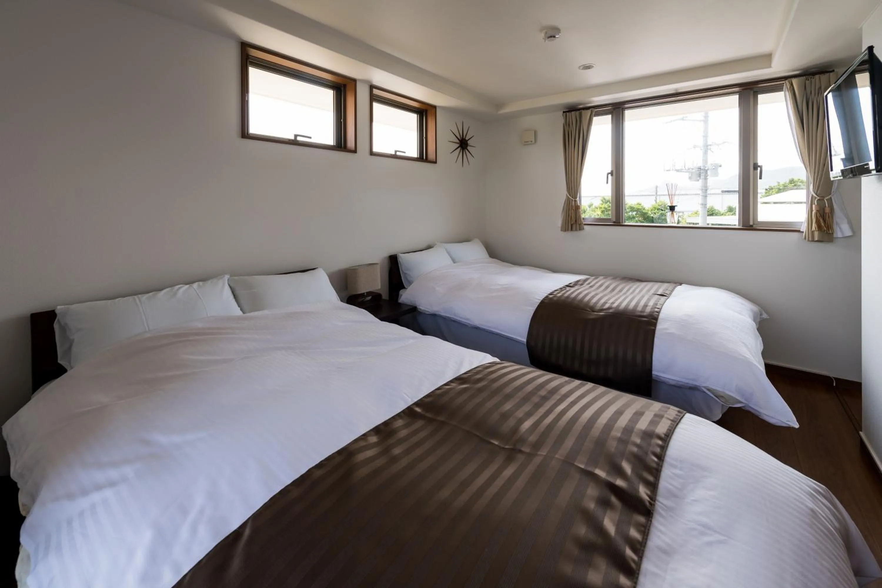 Bed in E-horizon Resort 名護