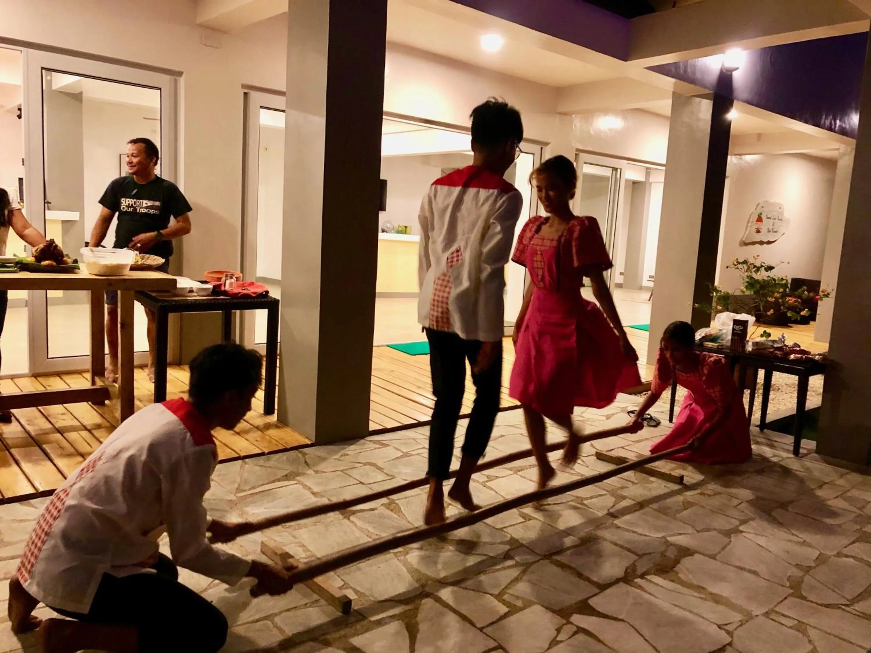 People in Sunset Cove Beach & Dive Resort