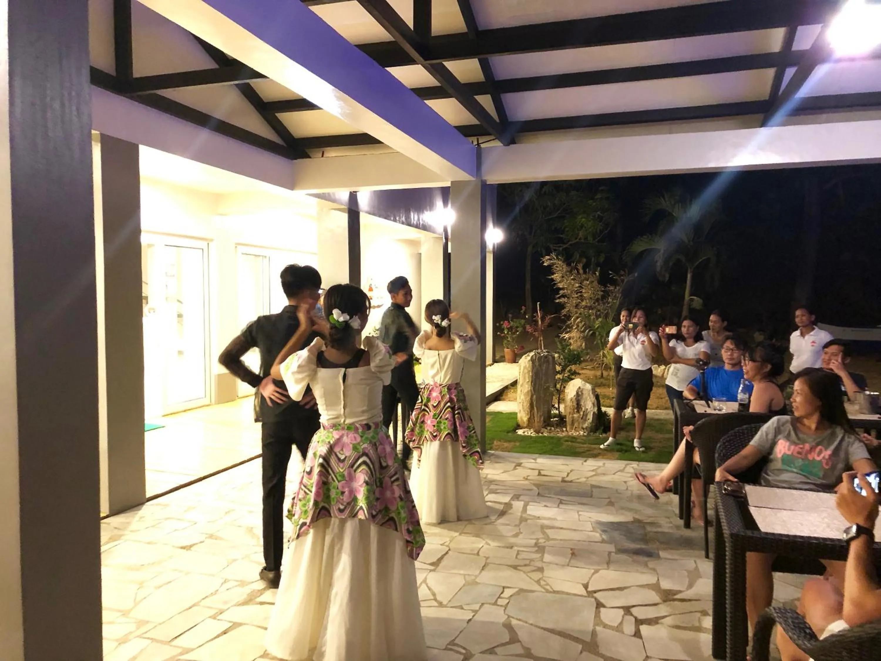 People in Sunset Cove Beach & Dive Resort