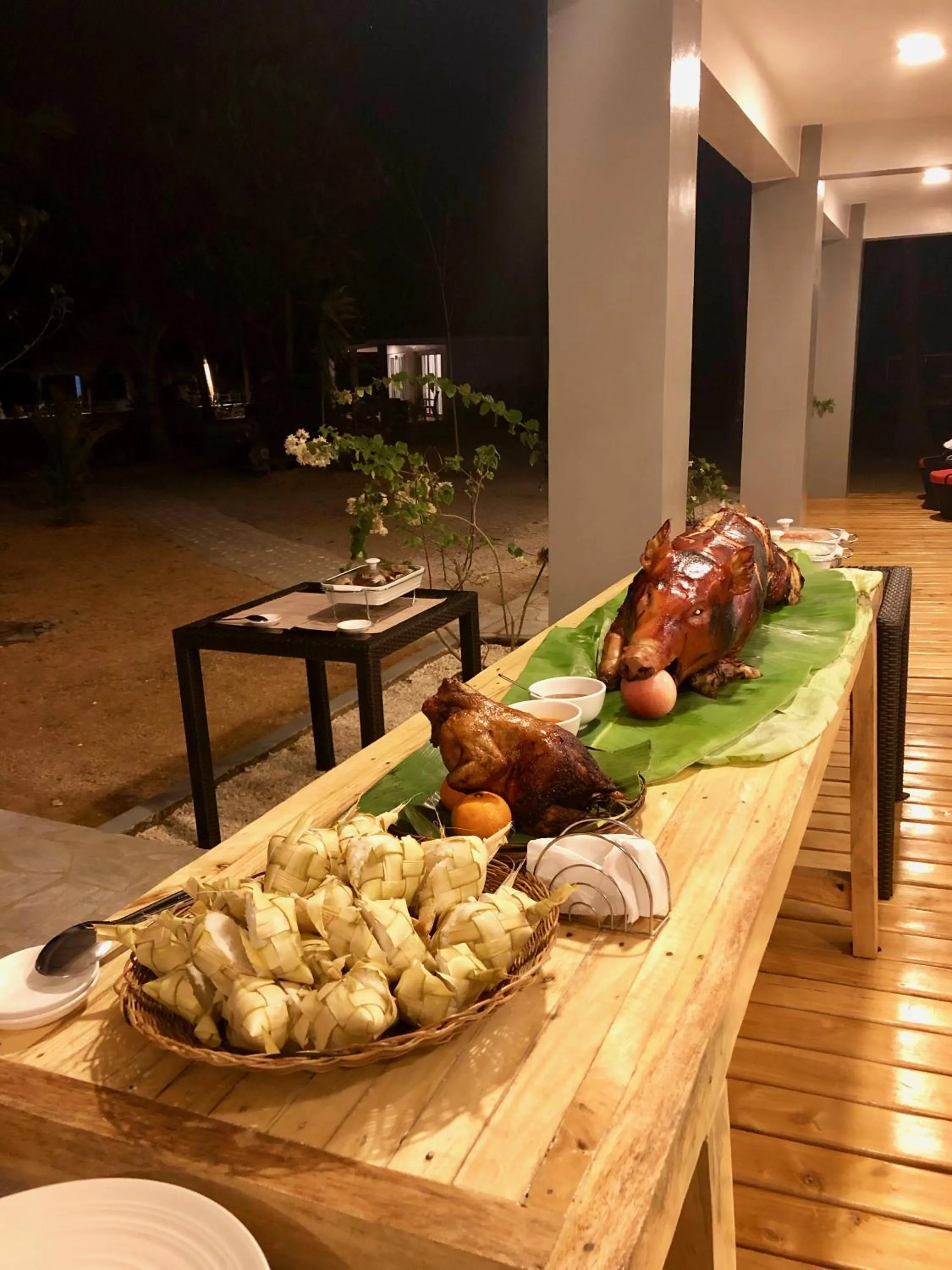 Food close-up in Sunset Cove Beach & Dive Resort